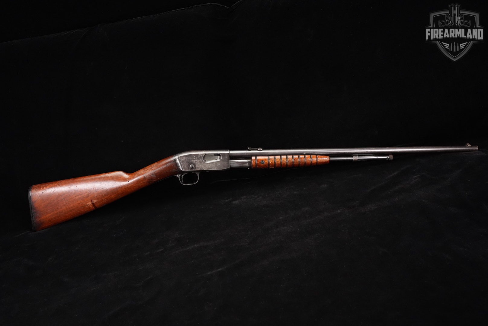 Remington Model 12A Standard Grade 22LR 22 Blued & Walnut M12 12-A TAKEDOWN-img-2