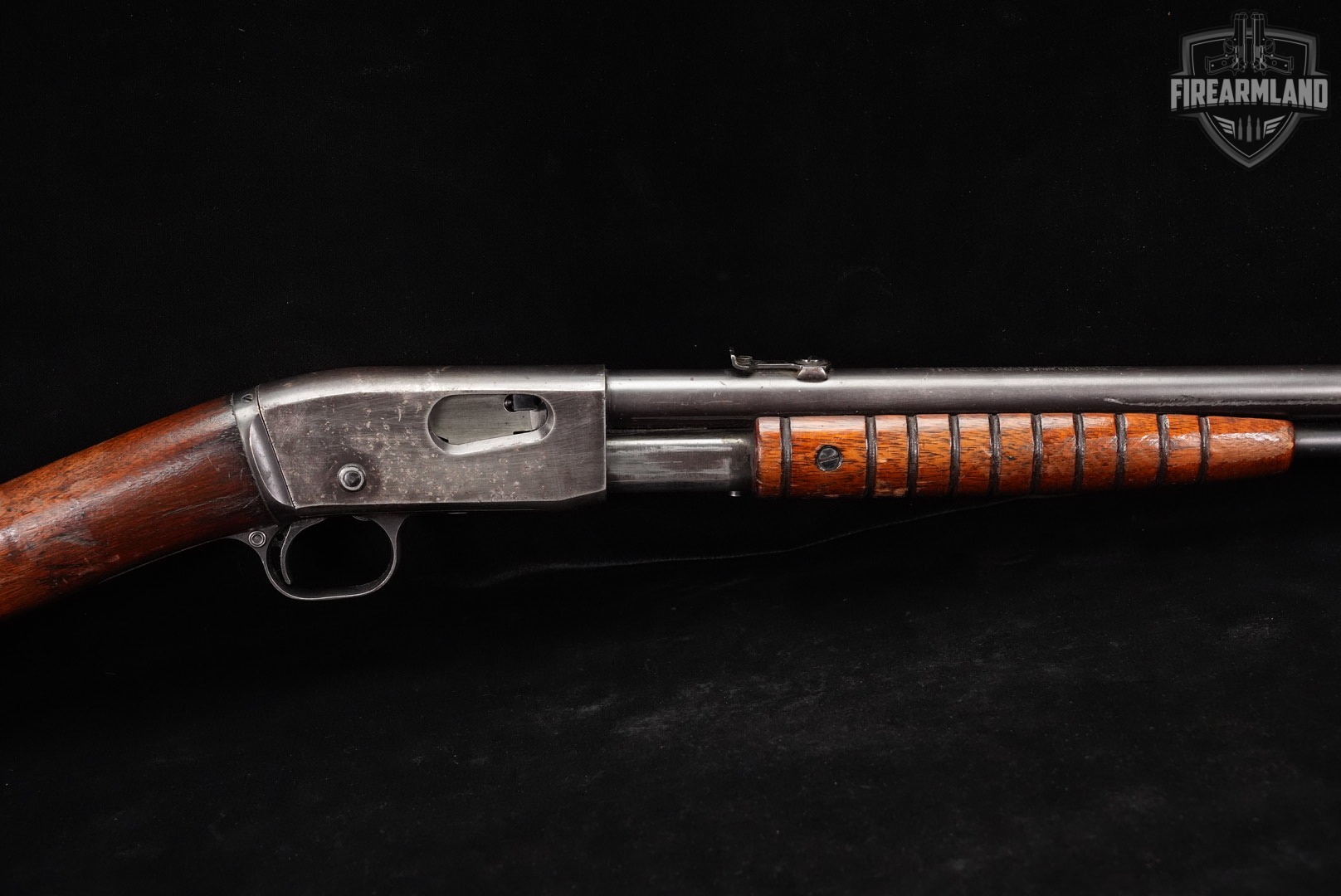 Remington Model 12A Standard Grade 22LR 22 Blued & Walnut M12 12-A TAKEDOWN-img-4