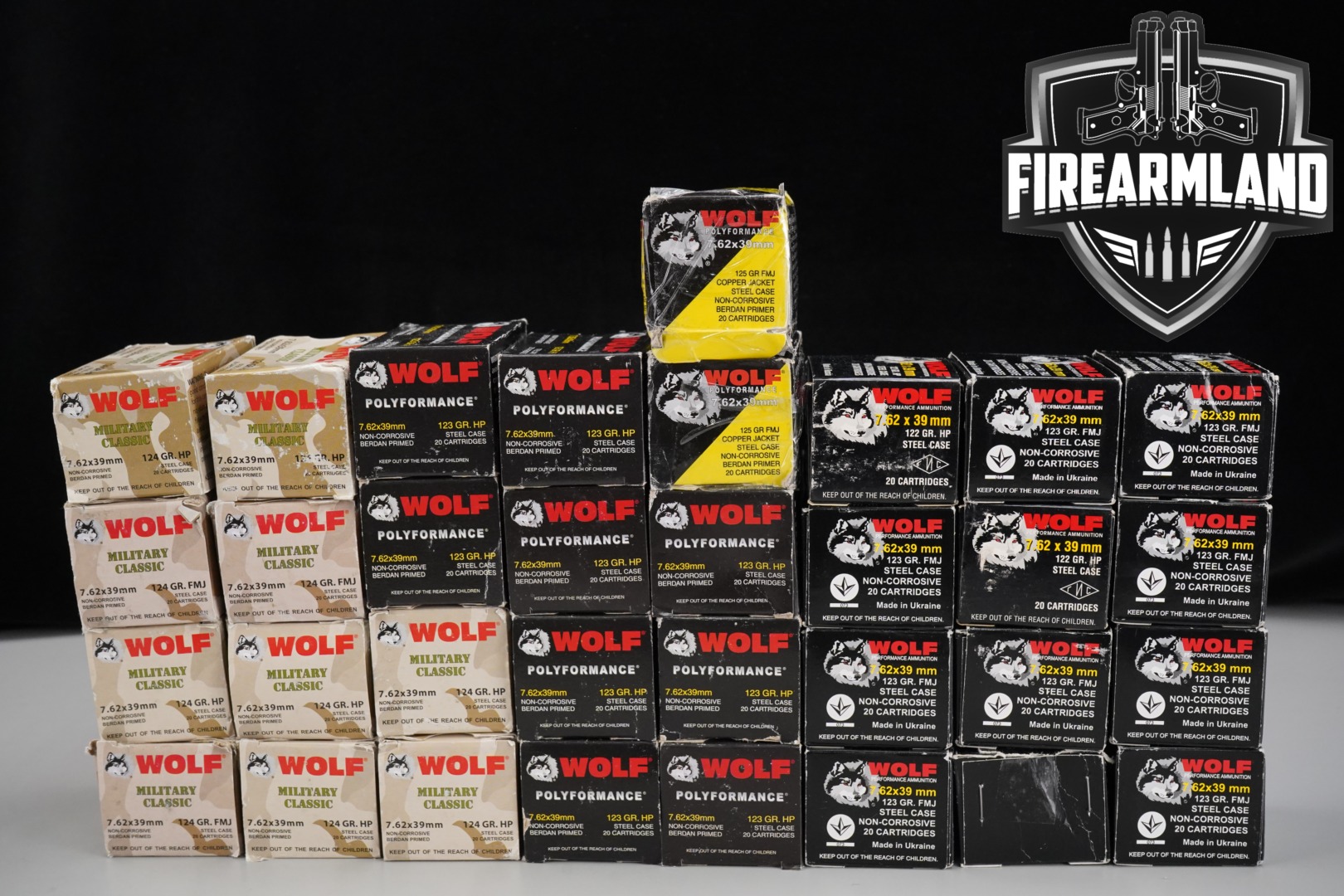 Wolf 7.62X39 Ammo 7.62x39 in New - Old Stock Condition Thumbnail