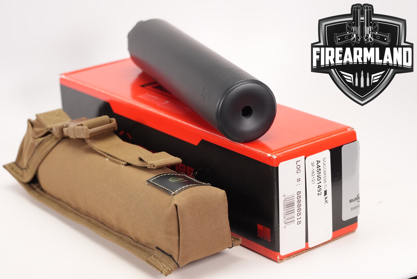 SureFire SOCOM338-Ti .338 9.9" Suppressor SOCOM +ORIG BOX-img-0