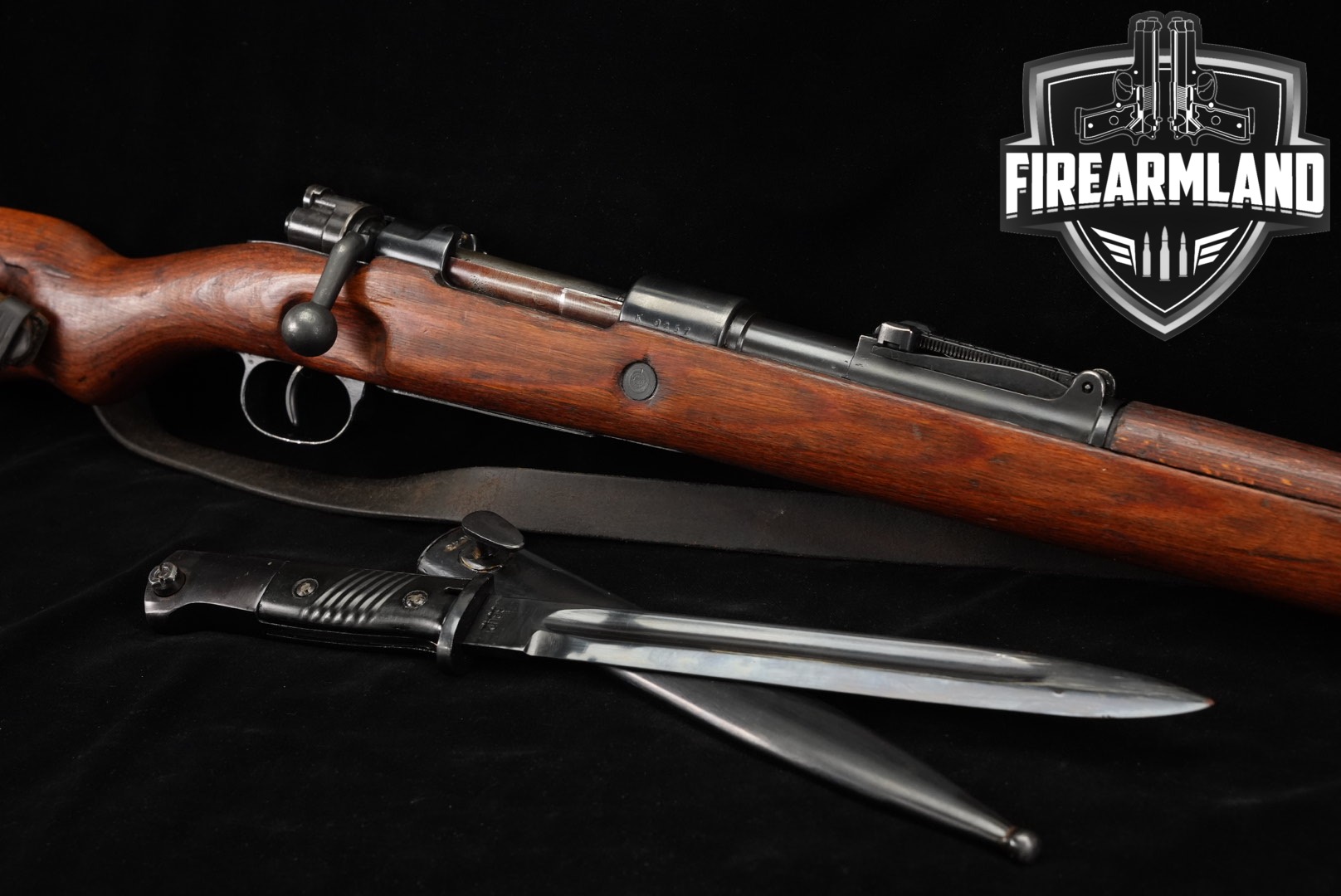 1941 Mauser Karabiner 98k Preduzece 44 Yugoslav Arsenal Refurbished; Century Arms Import 8mm Mauser Blued & Hardwood in Good Condition Thumbnail