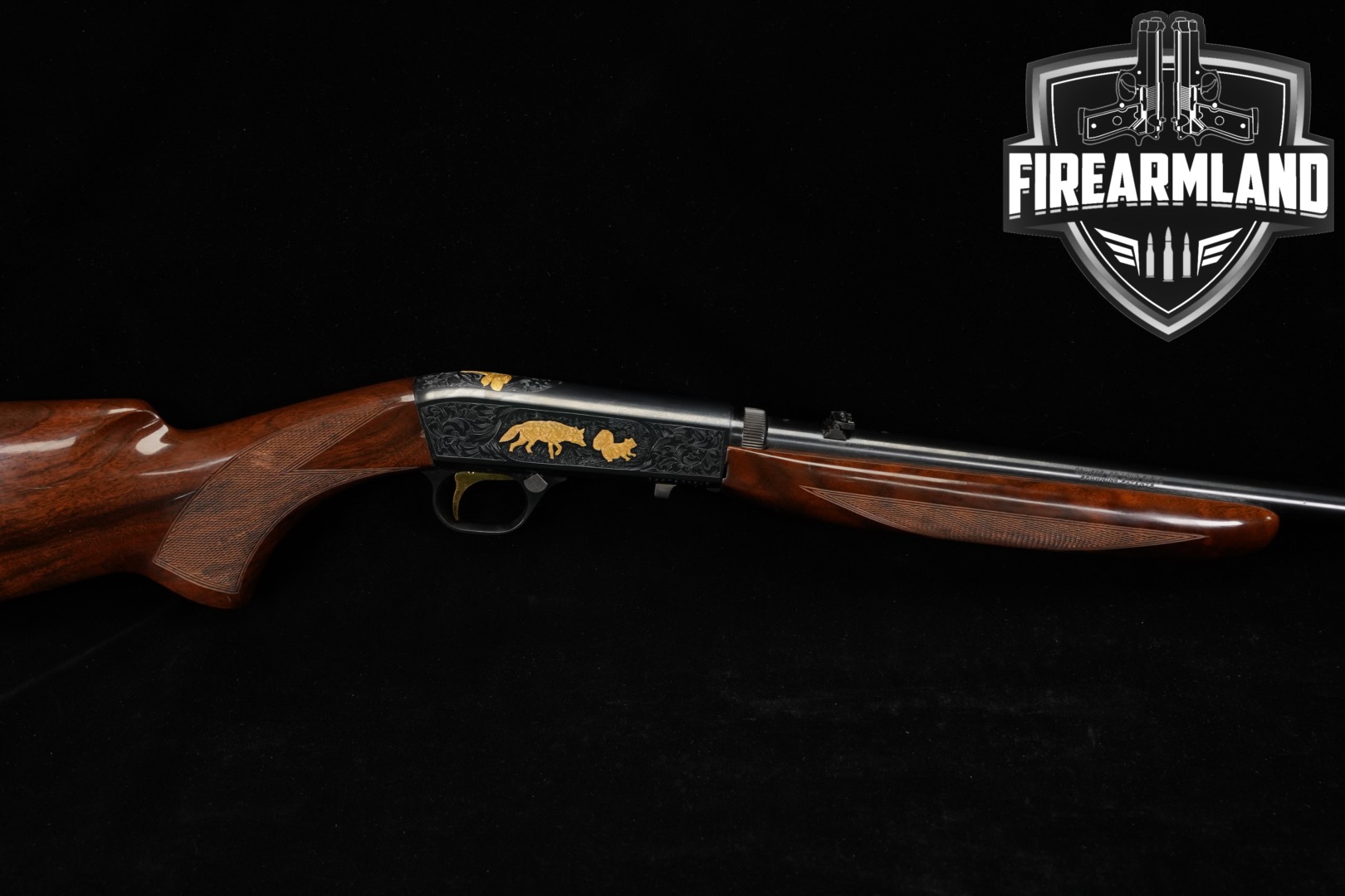 1988 Browning SA-22 Grade VI .22 LR Blued & Walnut in Good Condition Thumbnail