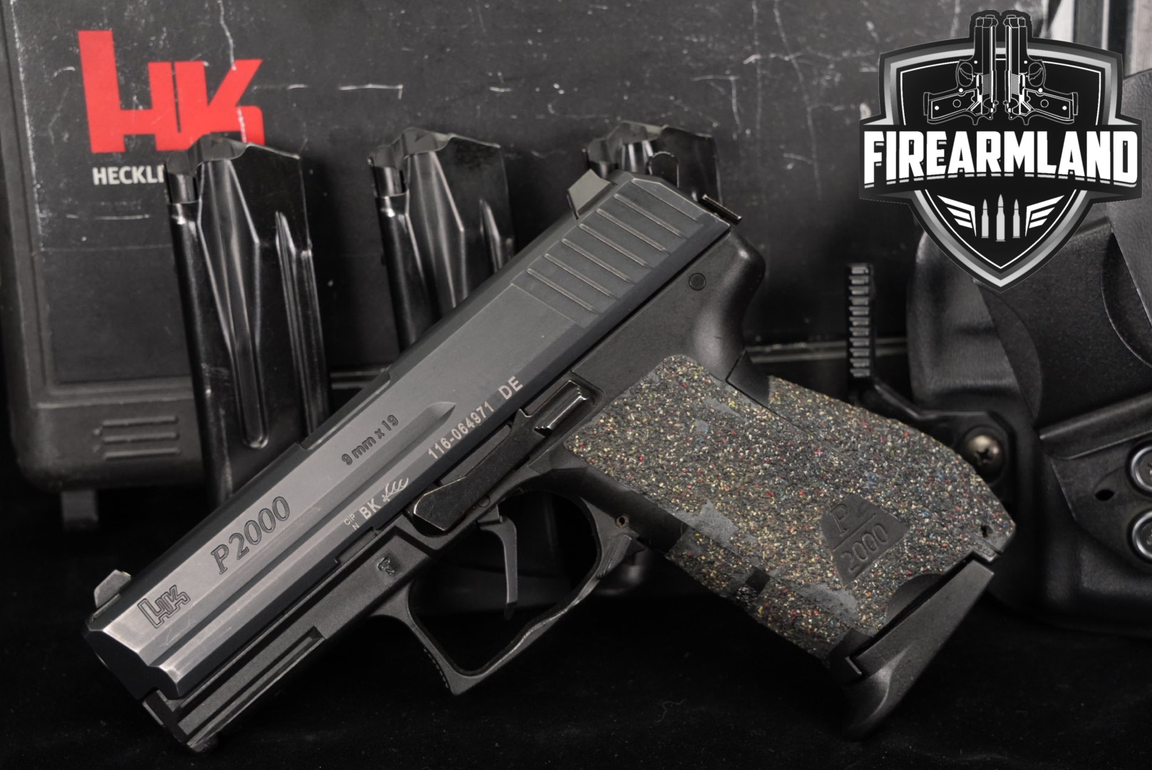 Heckler & Koch (H&K, HK) P2000 V3 9mm Luger Black in Good Condition Thumbnail
