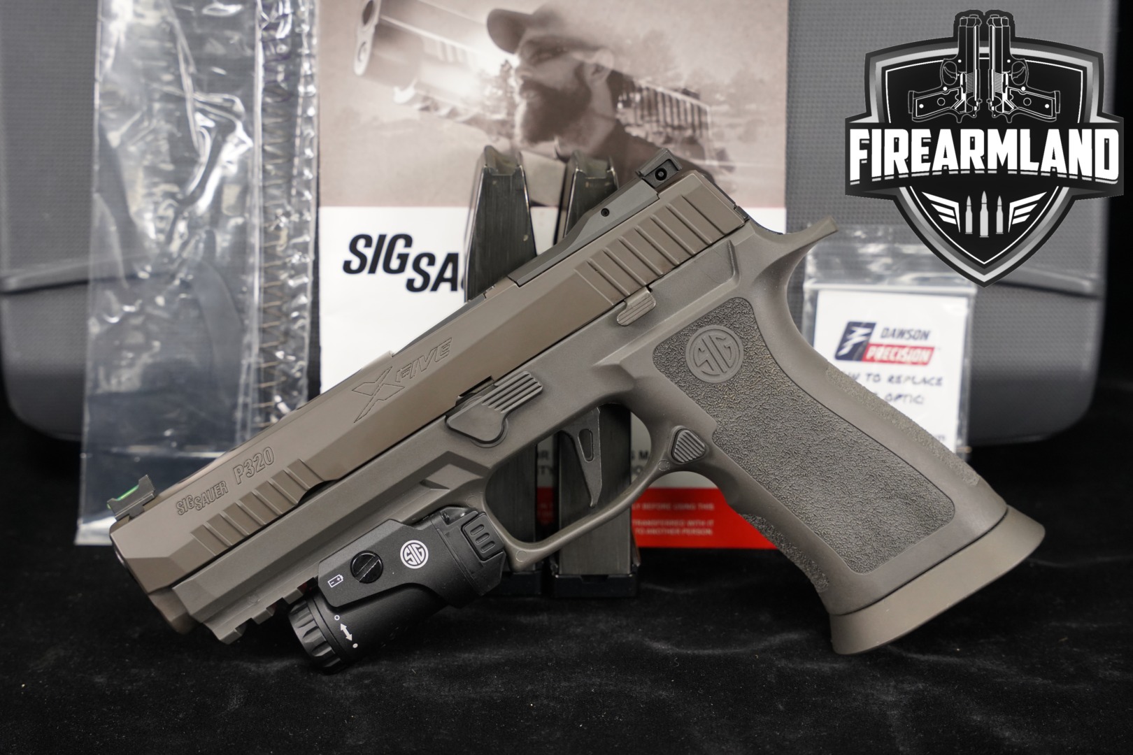 Sig Sauer P320 XFive Legion 9mm Luger Legion Gray in Excellent Condition Thumbnail