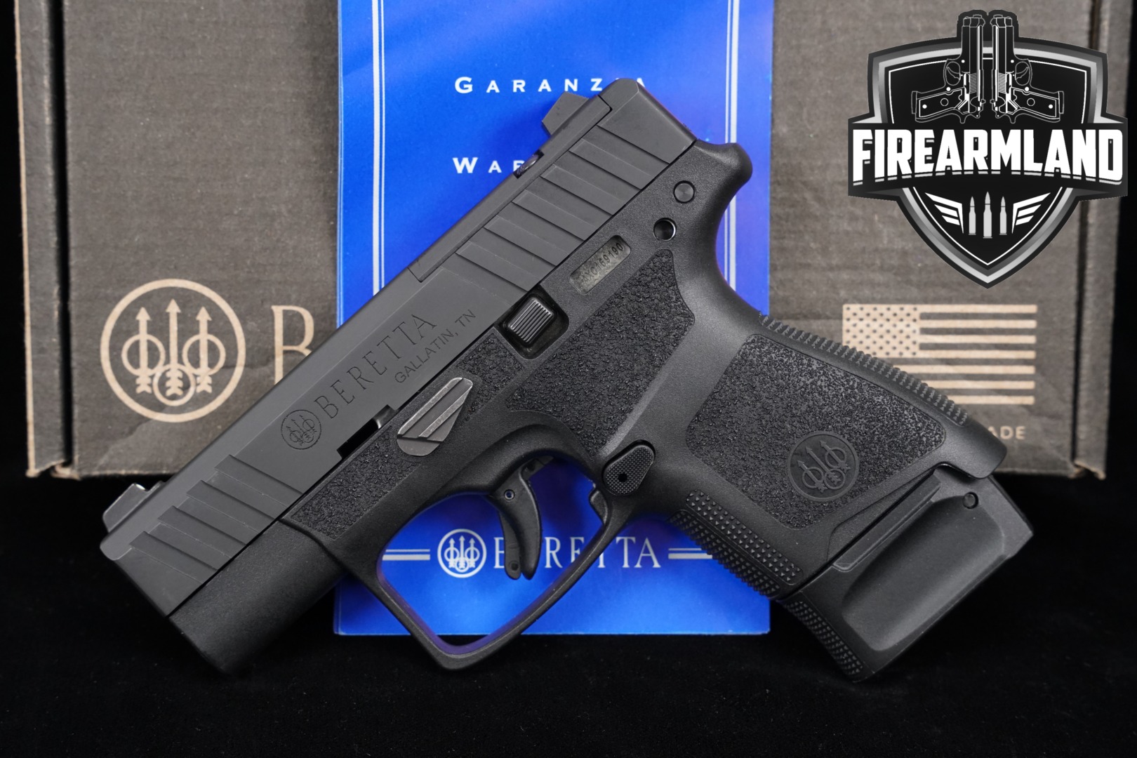 Beretta APX A1 Carry 9mm Luger Black in Excellent Condition Thumbnail