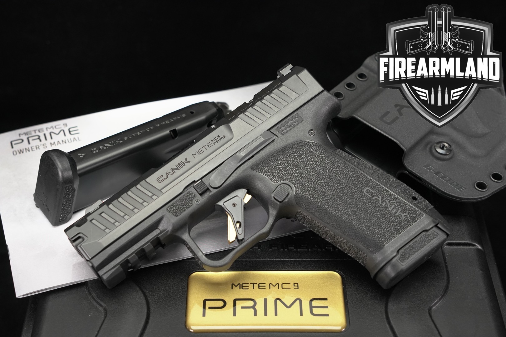 Canik METE MC9 PRIME 9mm Luger Black in Excellent Condition Thumbnail