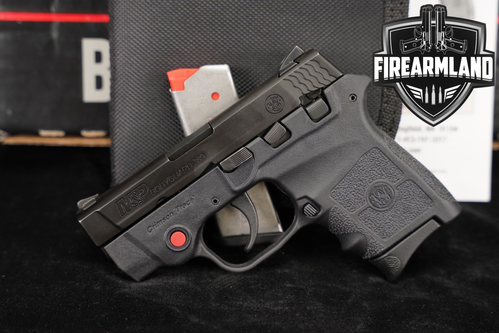 Smith & Wesson (S&W) M&P Bodyguard 380 Crimson Trace Integrated Laser .380 ACP Black in Excellent Condition Thumbnail