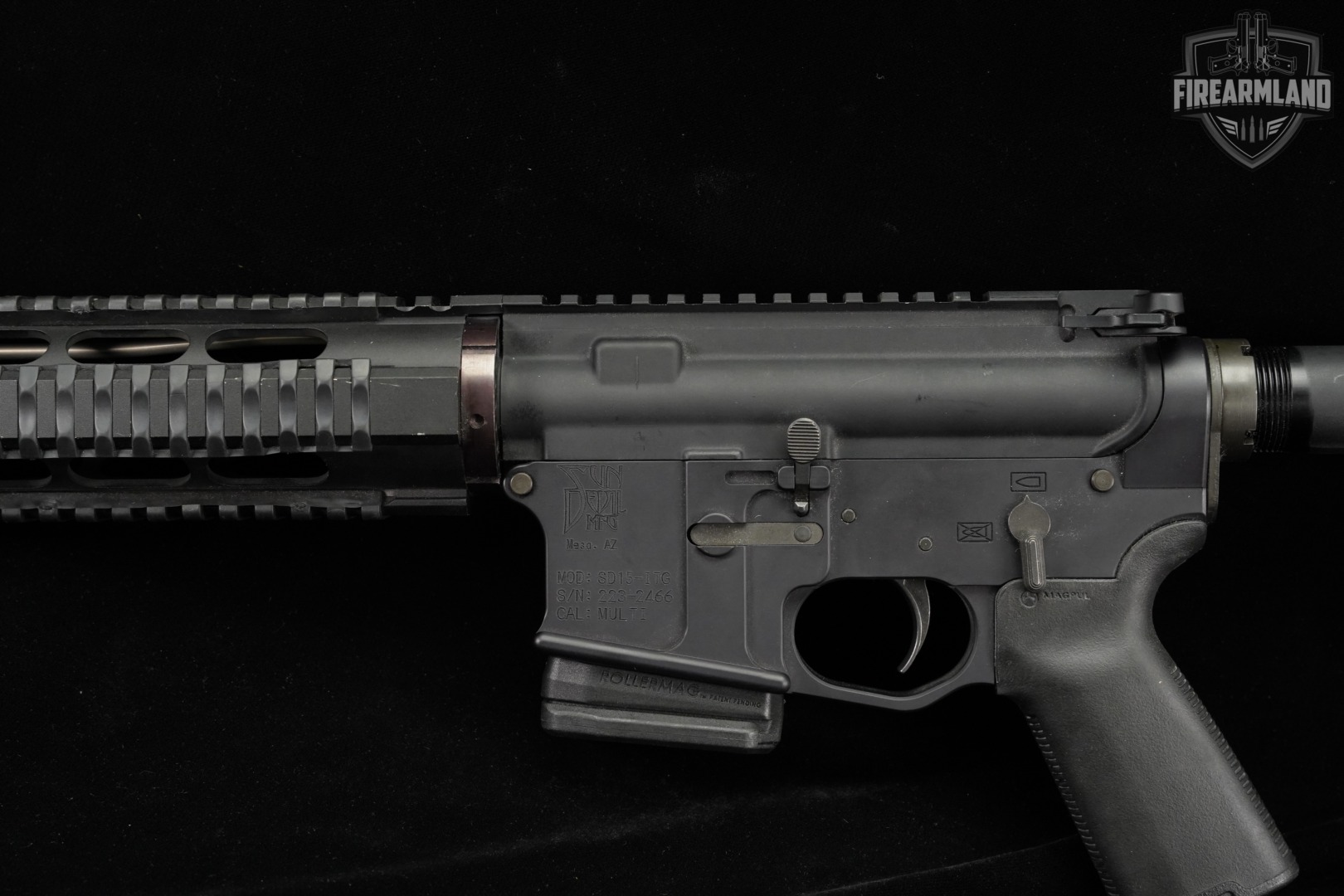 CUSTOM Sun Devil MFG SD15-ITG 5.56 OR AR-15 AR15 BILLET, STAG ARMS, MAGPUL-img-8