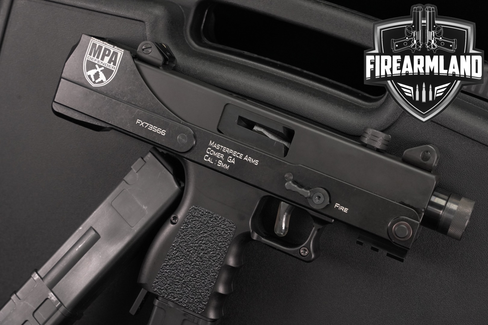MasterPiece Arms MPA30T Defender Top-Cocking 9mm MPA-30T +2 MAGS, ORIG BOX-img-0