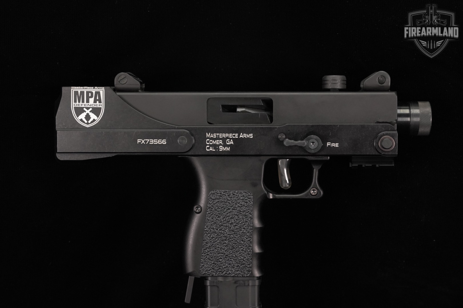 MasterPiece Arms MPA30T Defender Top-Cocking 9mm MPA-30T +2 MAGS, ORIG BOX-img-3
