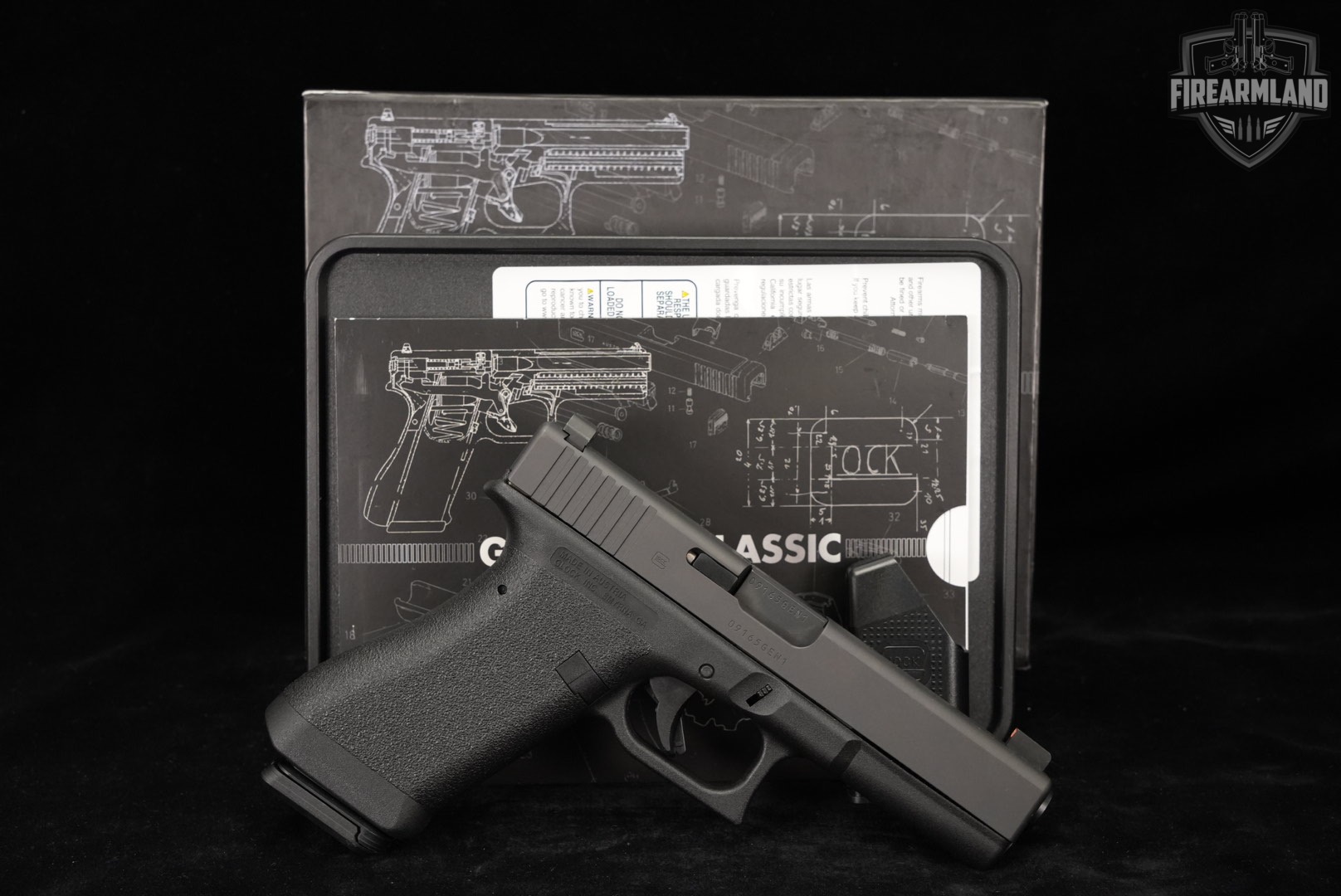LIMITED Glock 17 Gen1 G17 Gen 1 Classic, LIPSEY'S 9mm 4.49 +ORIG BOX-img-2