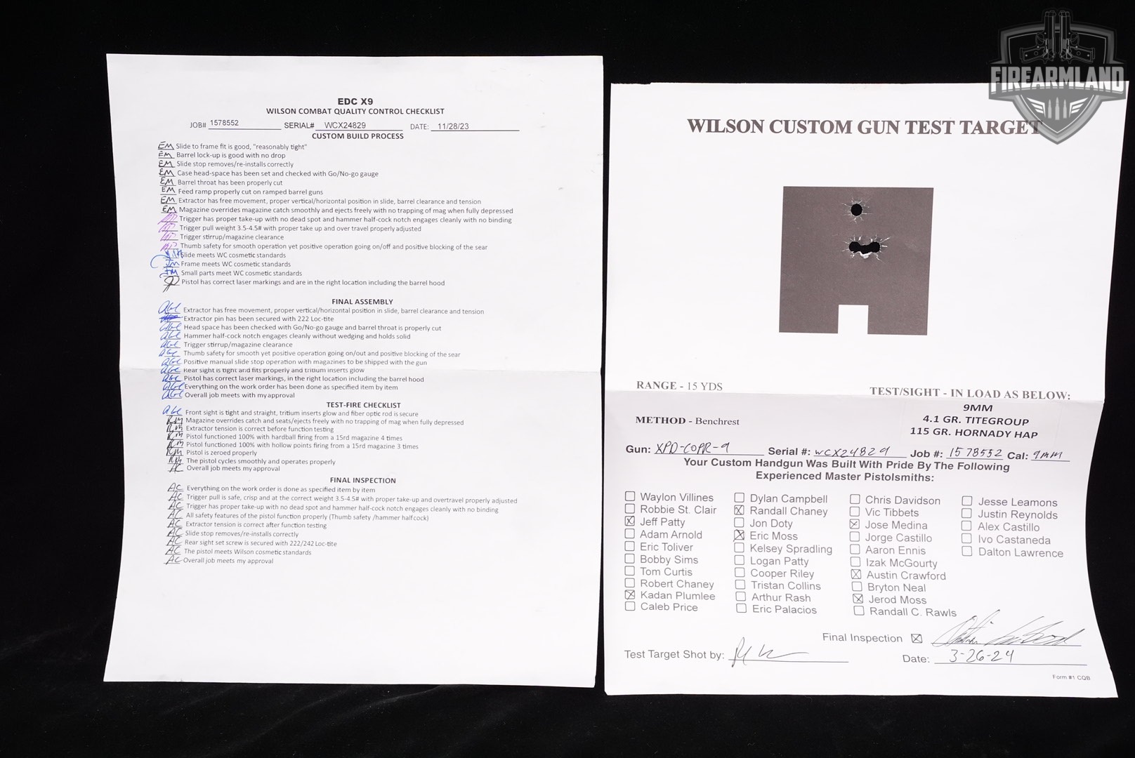 Wilson Combat WC eXperior Commander Double Stack 9mm 1911 2011 +ORIG CASE-img-19