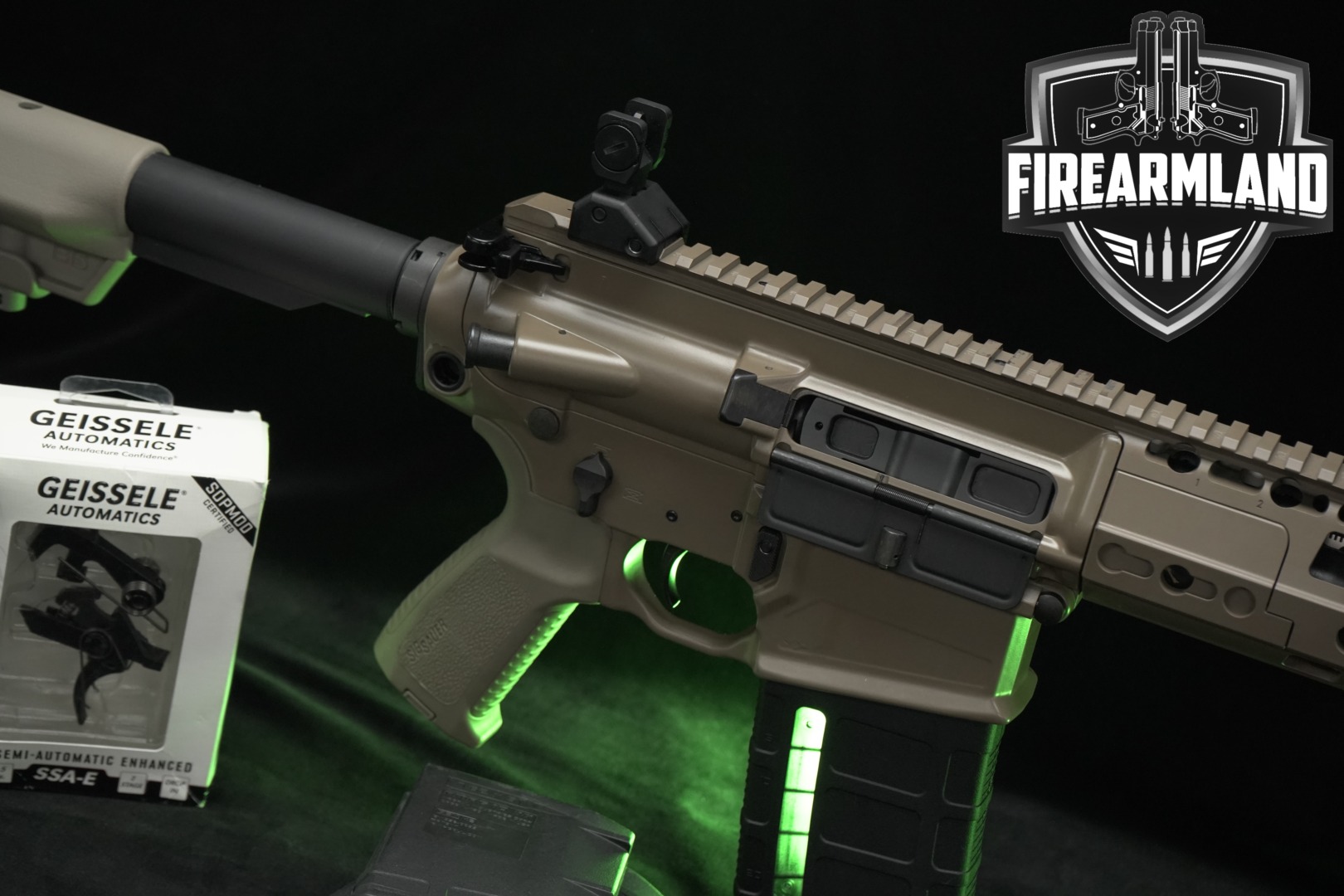Sig Sauer SIG716 G2 Patrol 7.62mm NATO (7.62x51) FDE in Very Good Condition Thumbnail