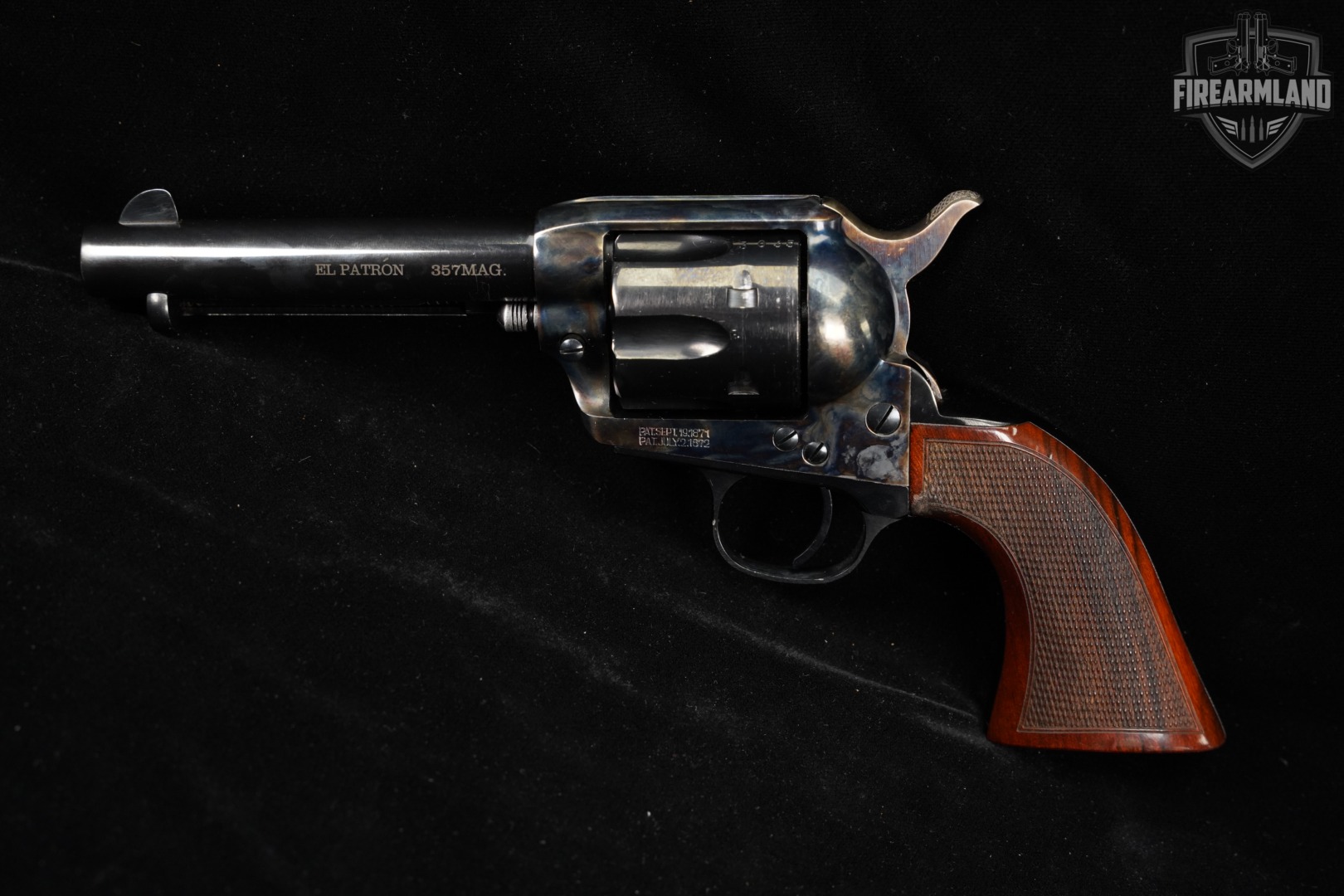 A Uberti 1873 Single-Action Cattleman El Patron 357 Magnum 4.6" +HOLSTER-img-4