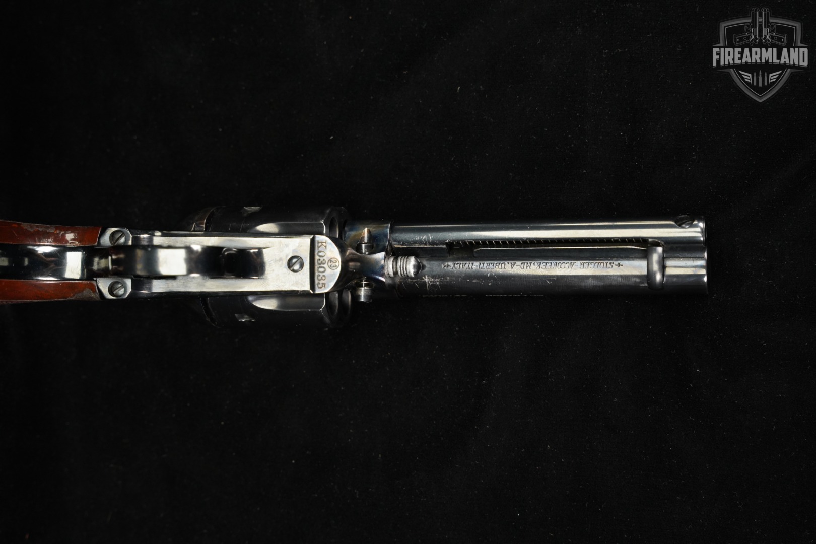 A Uberti 1873 Single-Action Cattleman El Patron 357 Magnum 4.6" +HOLSTER-img-6