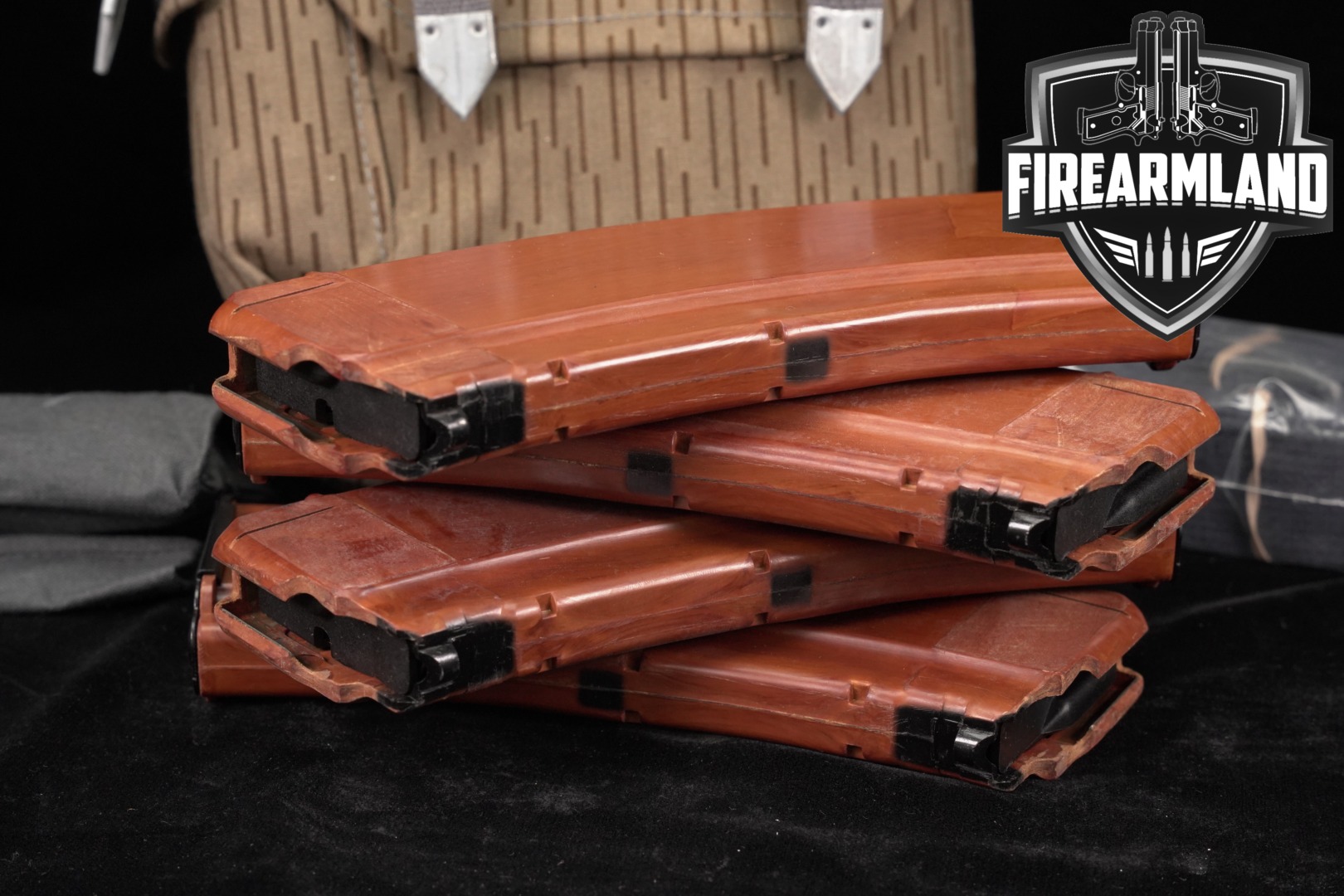 East German (DDR) Surplus FOUR (4) Bakelite AK-74 30 Round Magazines 5.45x39mm in Excellent Condition Thumbnail