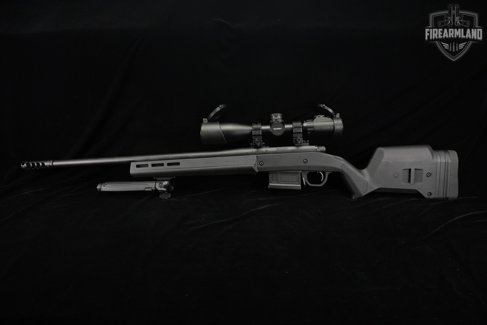 Remington Model 700 308 Winchester 22" THREADED M700 +UTG SCOPE, BIPOD-img-2