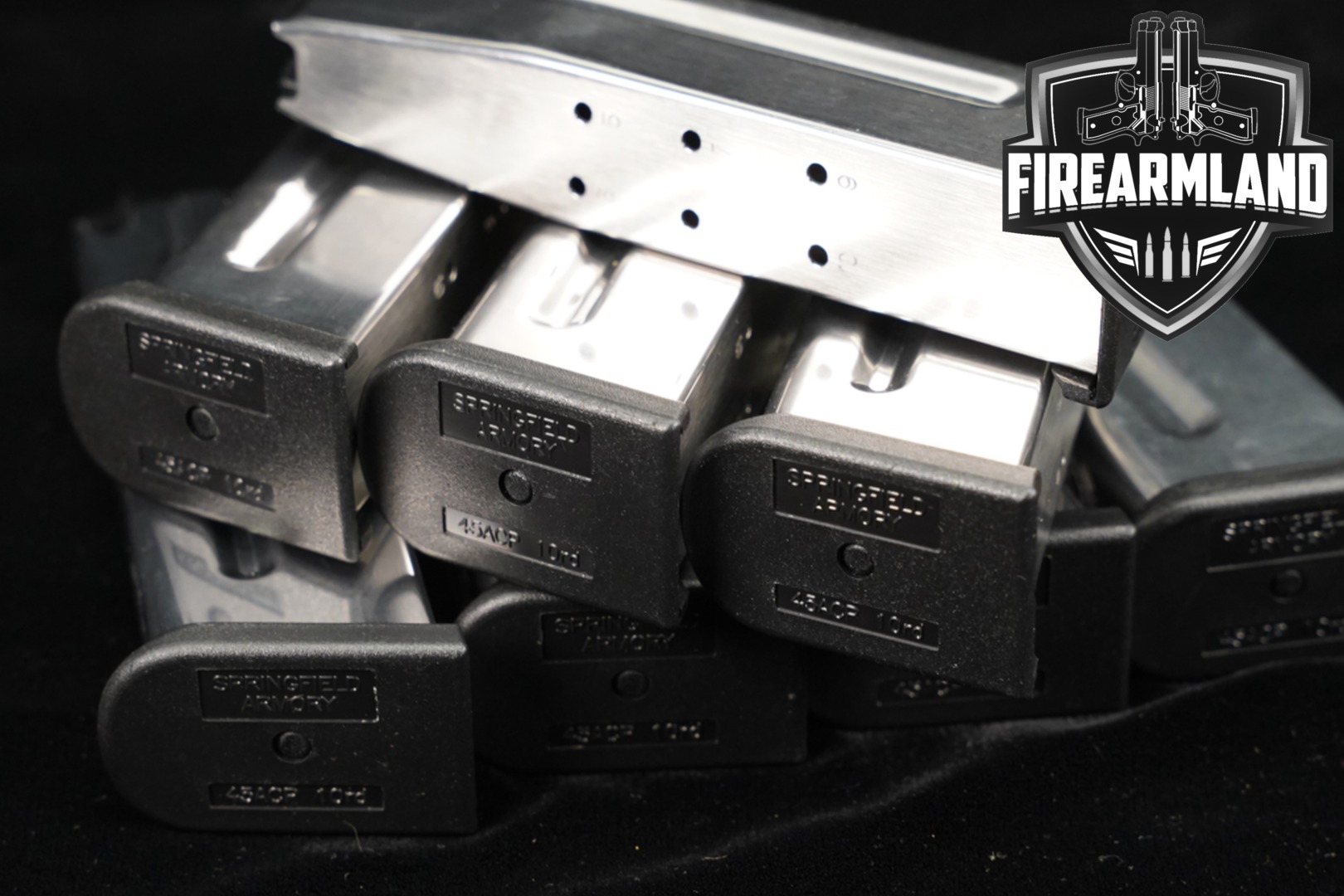 Springfield Armory 8x XD-45 10rd Magazines .45 ACP in Very Good Condition Thumbnail