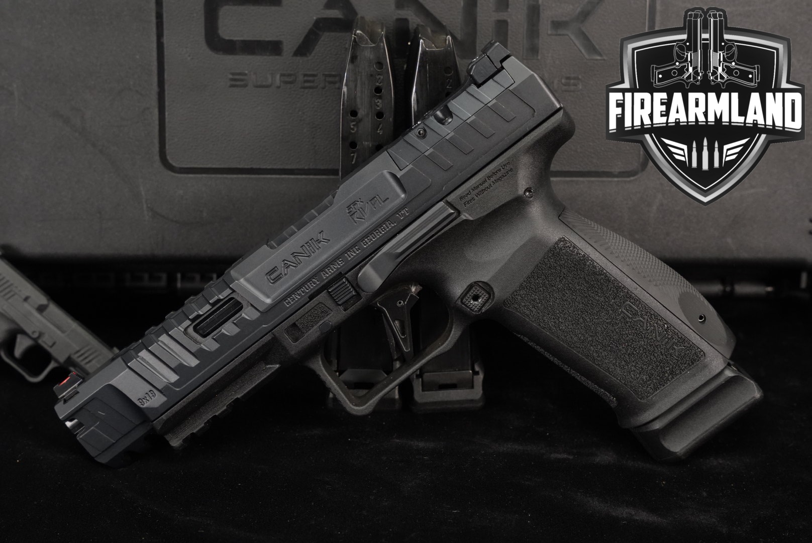 Canik SFx Rival Dark Side 9mm Luger Black in Excellent Condition Thumbnail