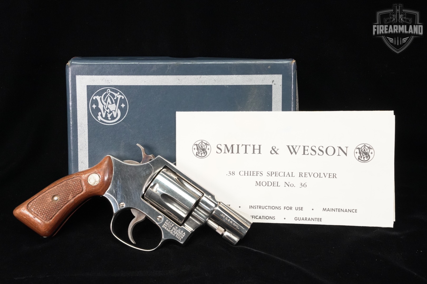 Used Smith & Wesson (S&W) Model 36 Auction | FirearmLand