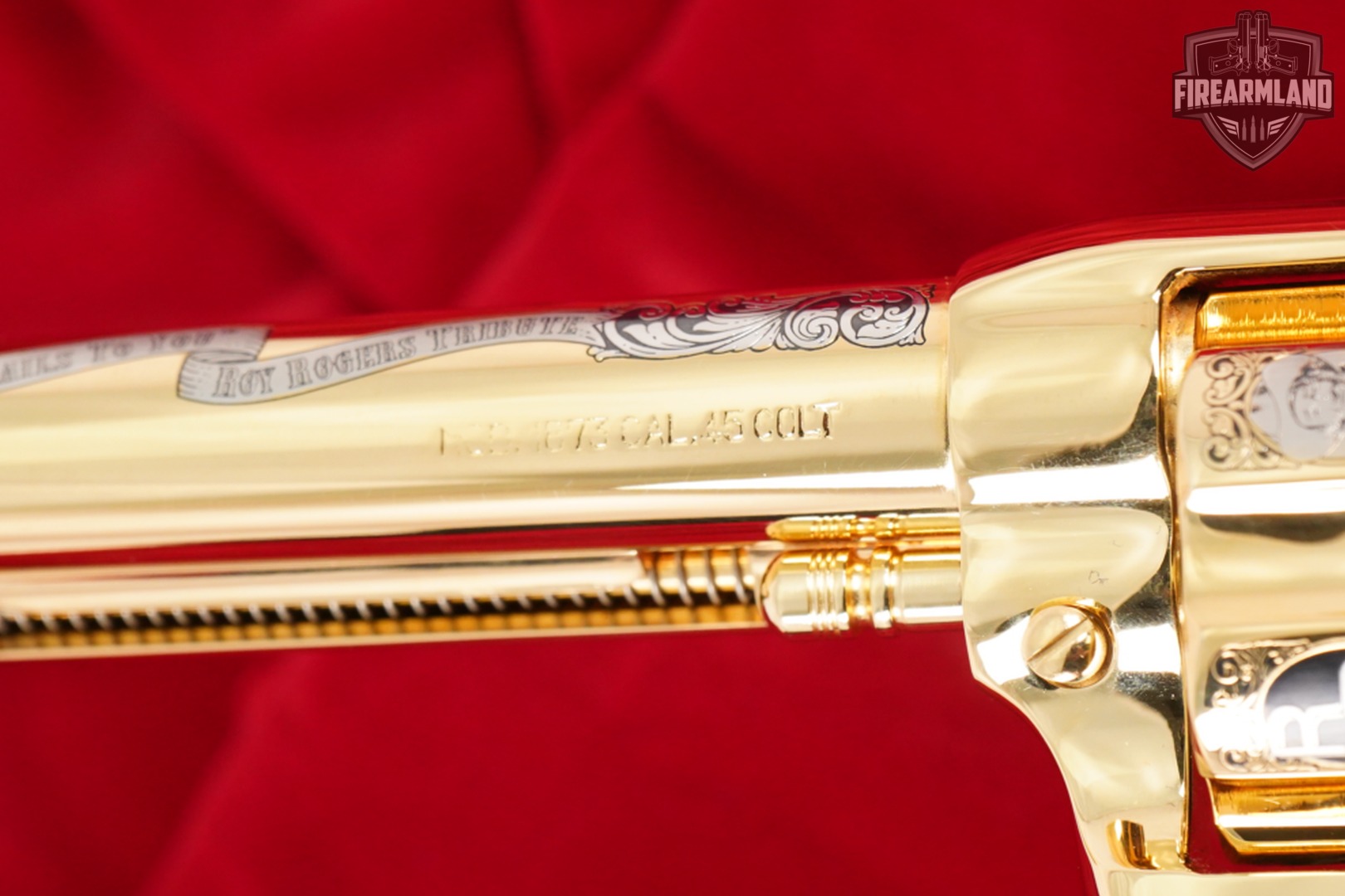 LIMITED 150 Of 250 A Uberti Mod 1873 Happy Trails To You ROY ROGERS +CASE-img-18