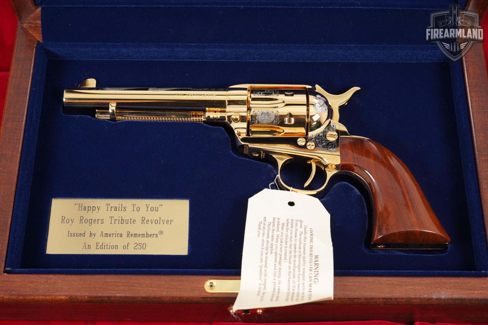 LIMITED 150 Of 250 A Uberti Mod 1873 Happy Trails To You ROY ROGERS +CASE-img-23