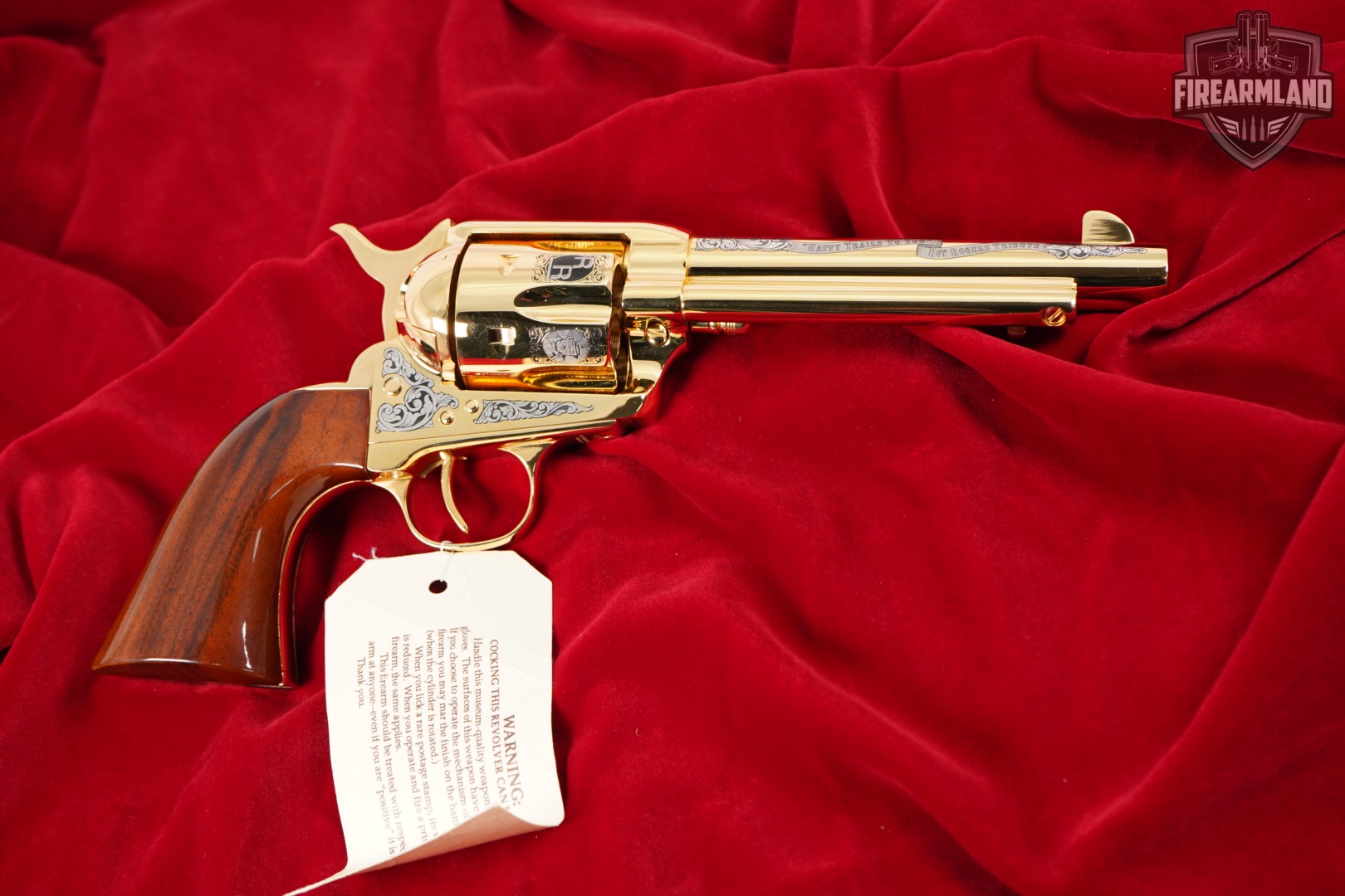 LIMITED 150 Of 250 A Uberti Mod 1873 Happy Trails To You ROY ROGERS +CASE-img-4