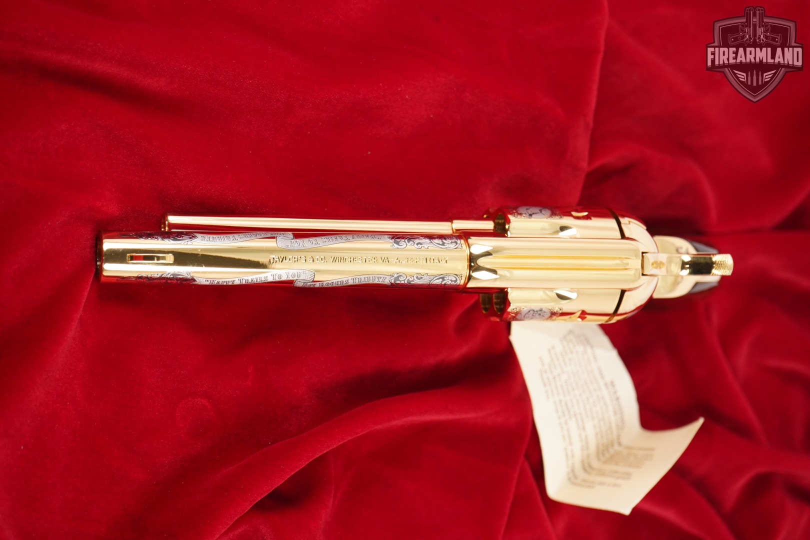 LIMITED 150 Of 250 A Uberti Mod 1873 Happy Trails To You ROY ROGERS +CASE-img-6