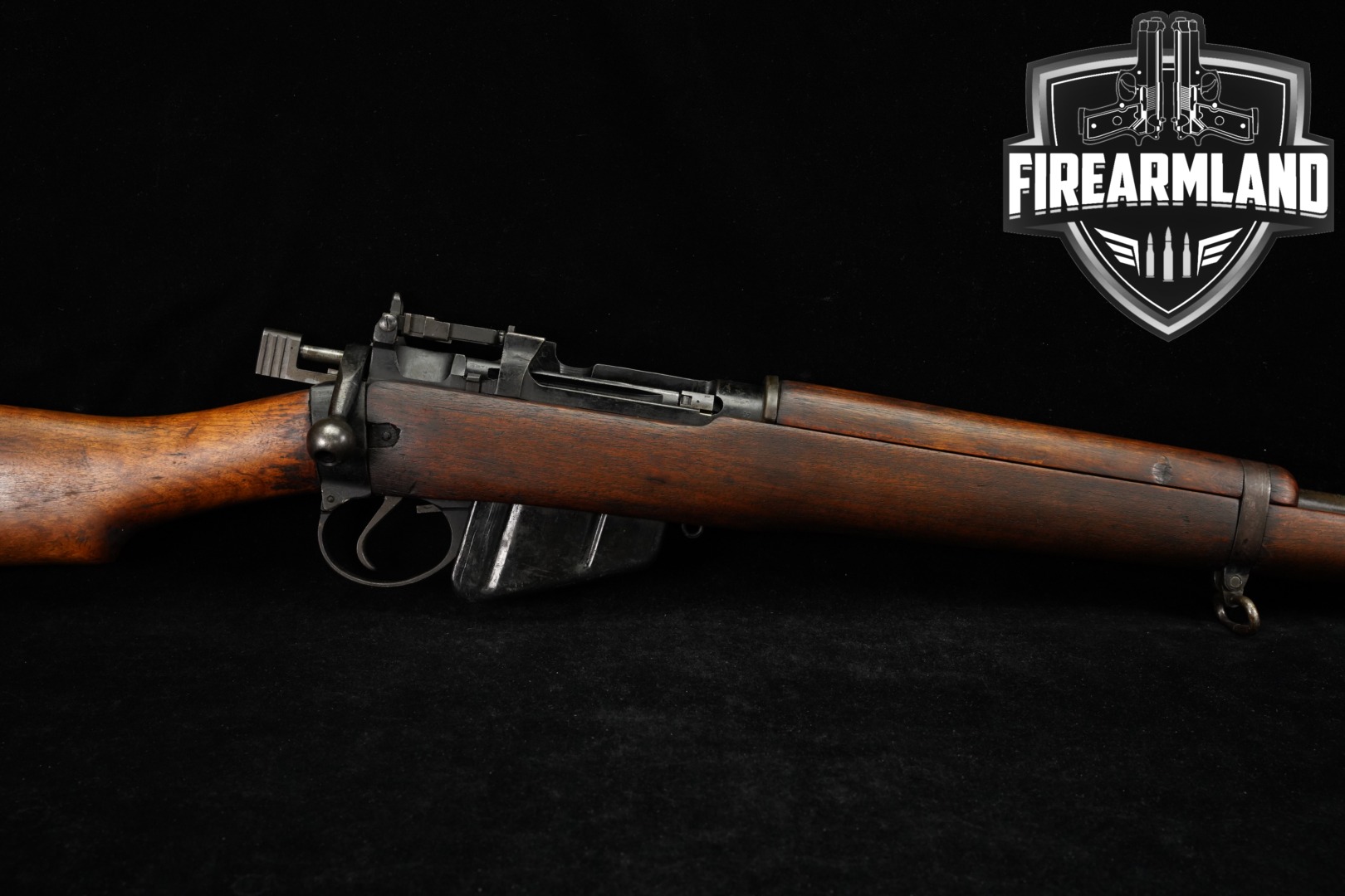 1945 Royal Ordnance Factory Fazakerley Rifle No.5 Mk I Jungle Carbine .303 British Blued & Hardwood in Good Condition Thumbnail