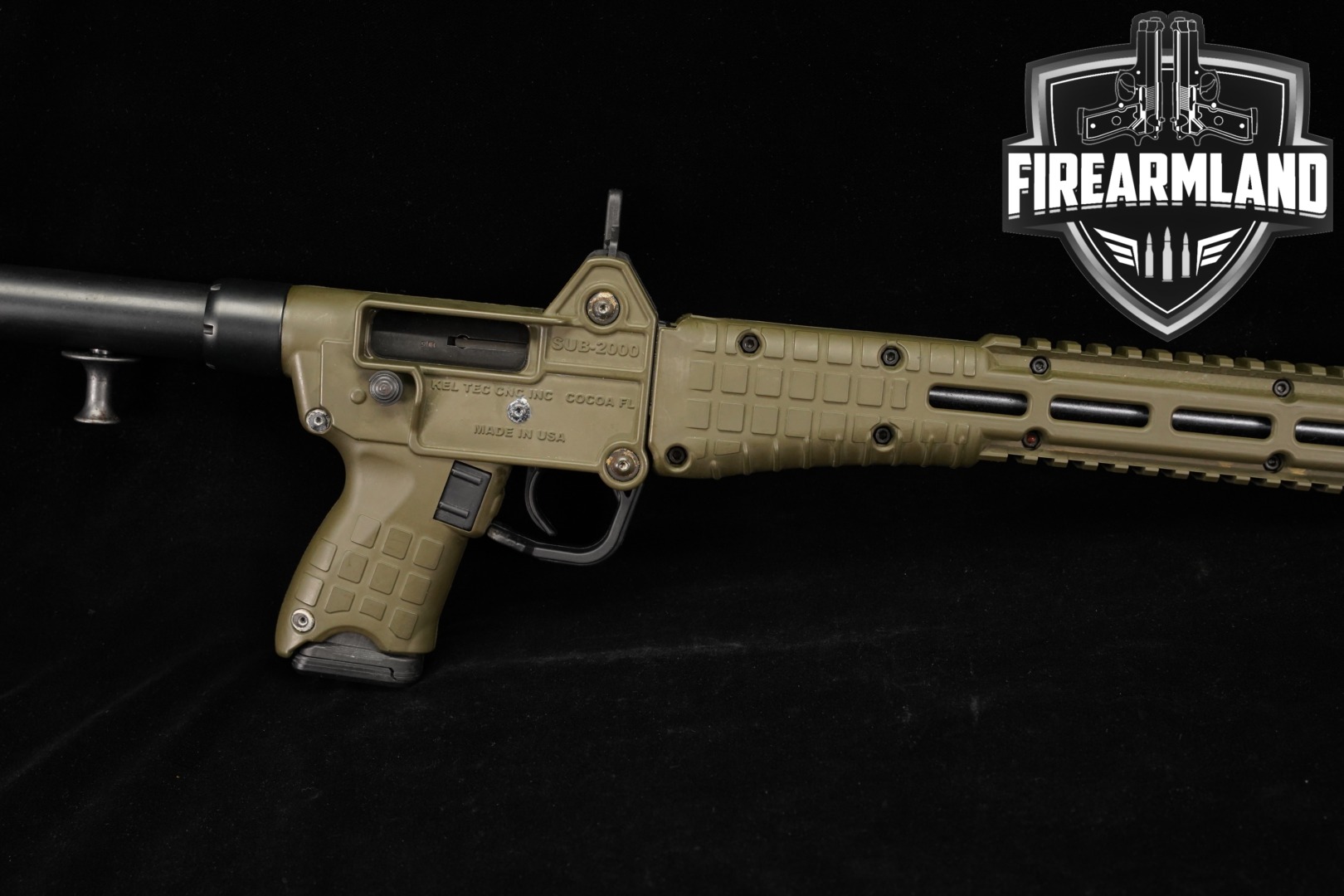 Kel-Tec SUB-2000 Gen 2, Glock 19/23 Magazine 9mm Luger Green in Fair Condition Thumbnail