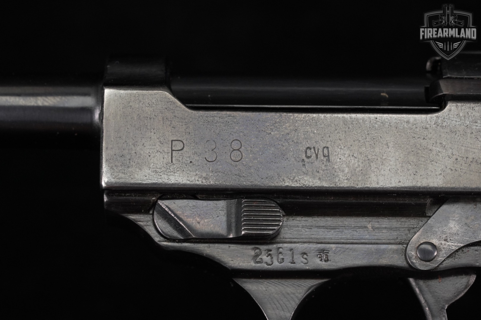 WWII 1944 Metallwarenfabrik Spreewerk P.38 9mm P38 P 38 DA/SA WaA88-img-15