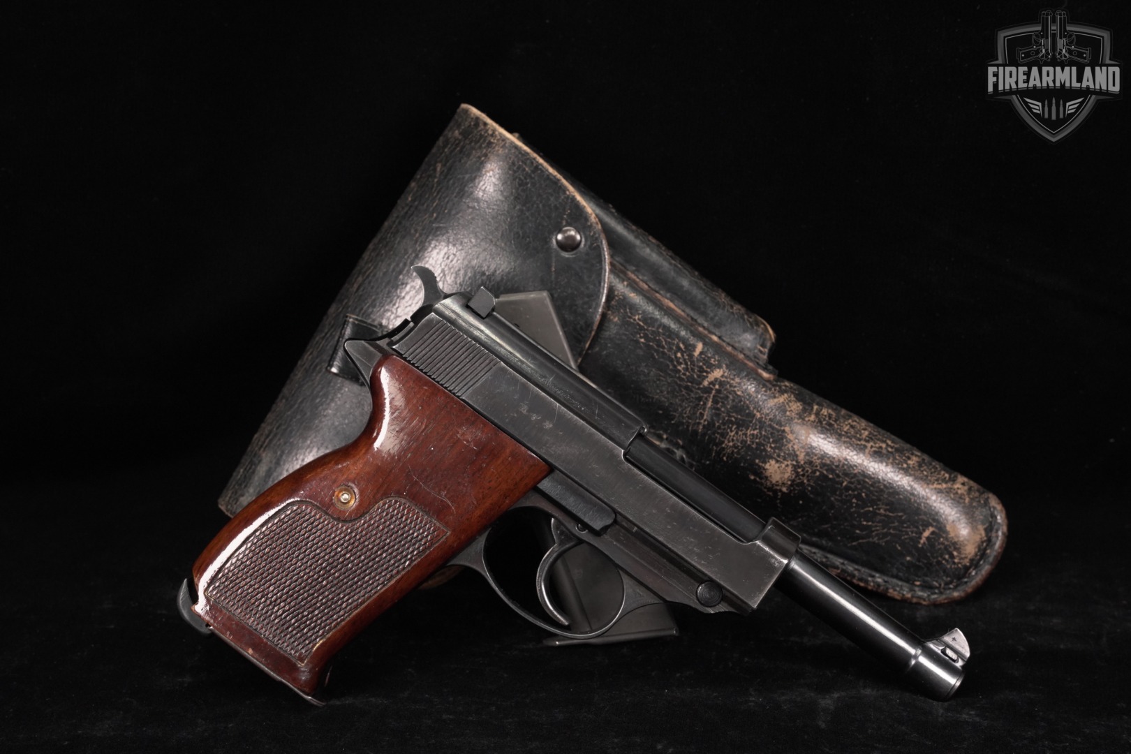 WWII 1944 Metallwarenfabrik Spreewerk P.38 9mm P38 P 38 DA/SA WaA88-img-2