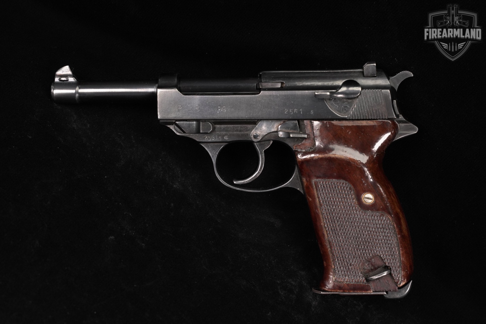 WWII 1944 Metallwarenfabrik Spreewerk P.38 9mm P38 P 38 DA/SA WaA88-img-3