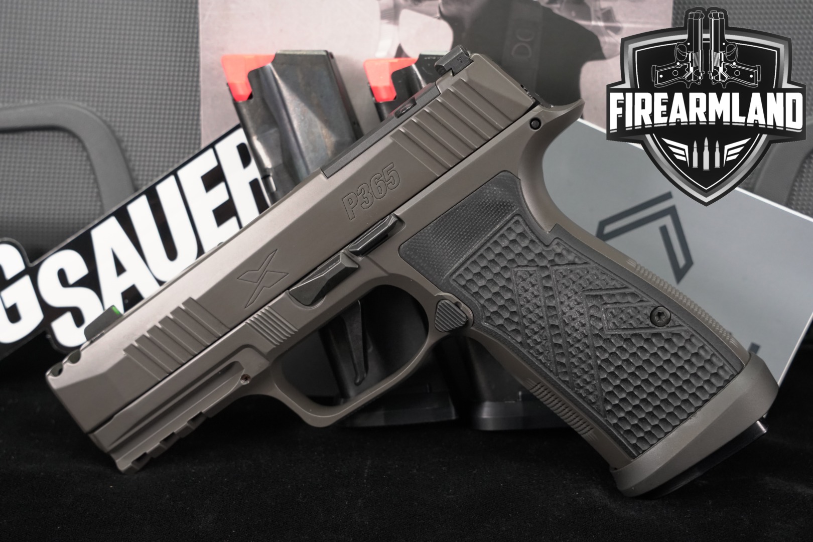 Sig Sauer P365 AXG Legion 9mm Luger Legion Gray in Like-New Condition Thumbnail