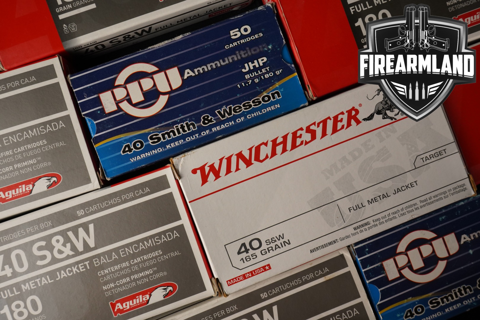 Multiple Manufacturers 40 S&W Ammo .40 S&W in New - Old Stock Condition Thumbnail