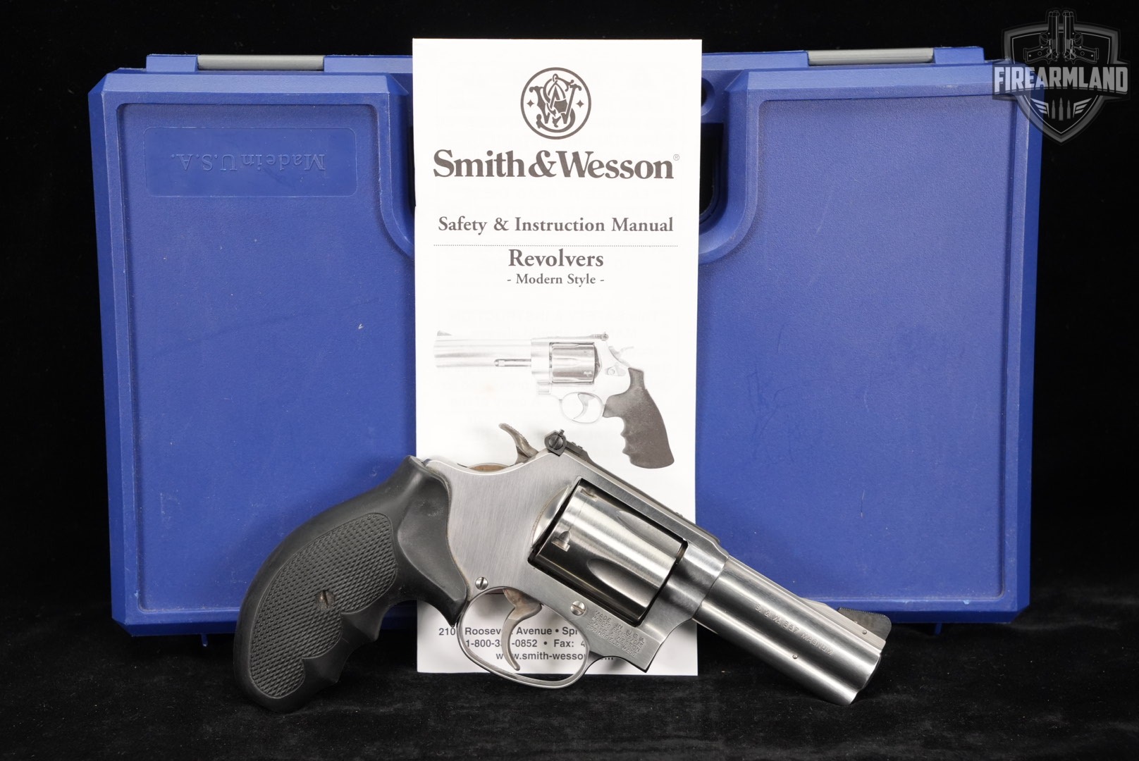 Smith & Wesson Model 60-10 S&W 357 Magnum 3" Brushed Stainless DA/SA-img-2