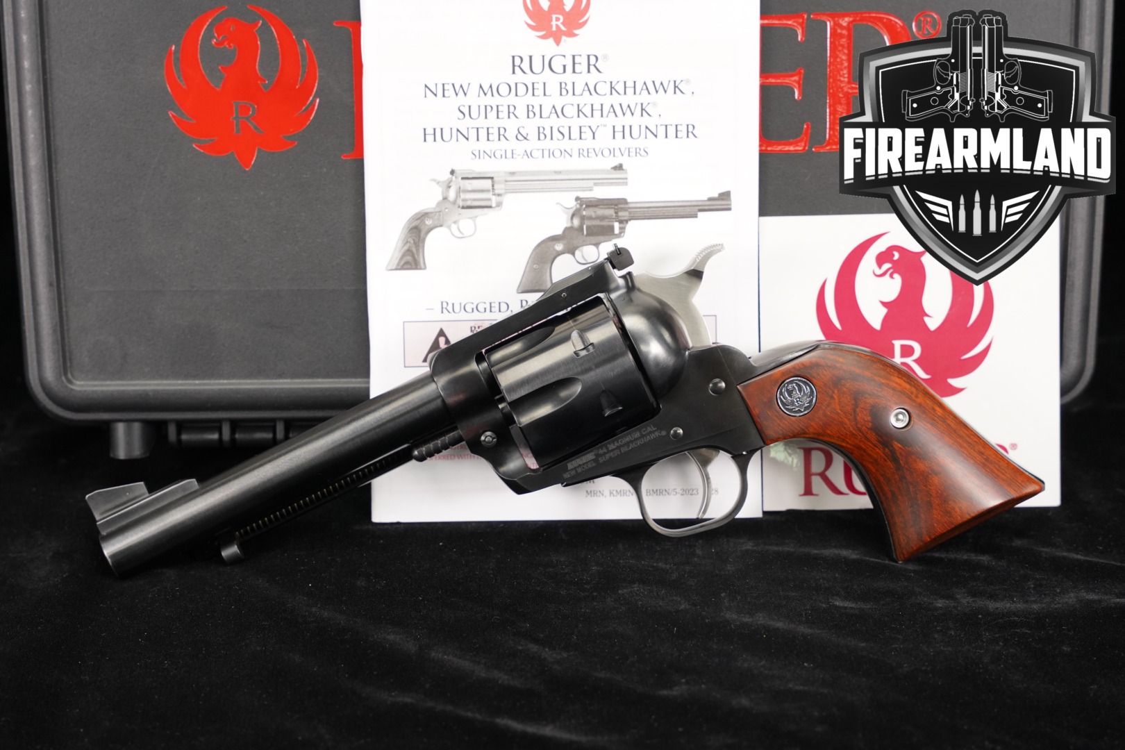 2023 Sturm Ruger New Model Super Blackhawk .44 Mag. Blued in Very Good Condition Thumbnail