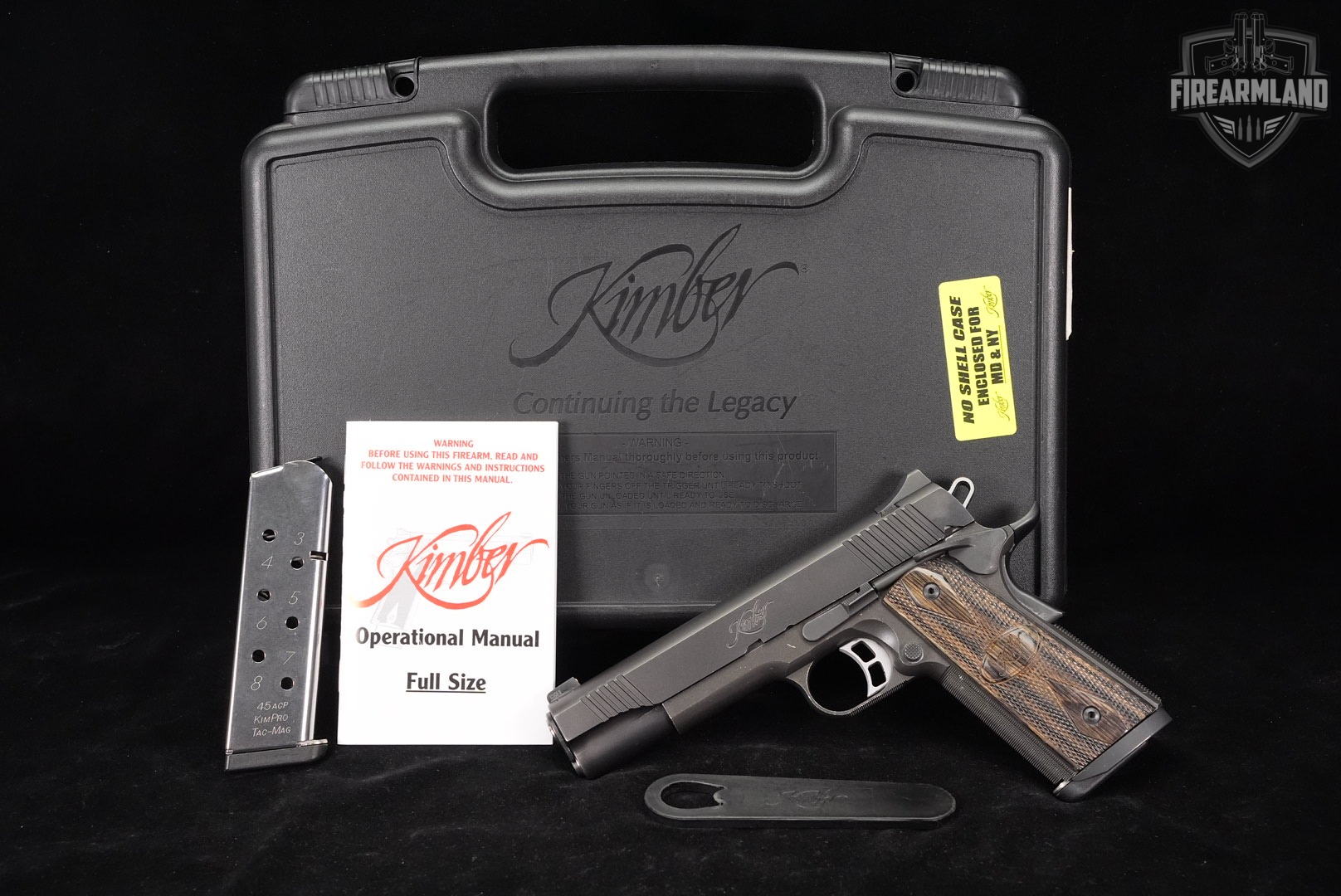 Kimber Tactical Custom Series II 45 ACP 1911 5" +2 MAGS & ORIG CASE-img-2