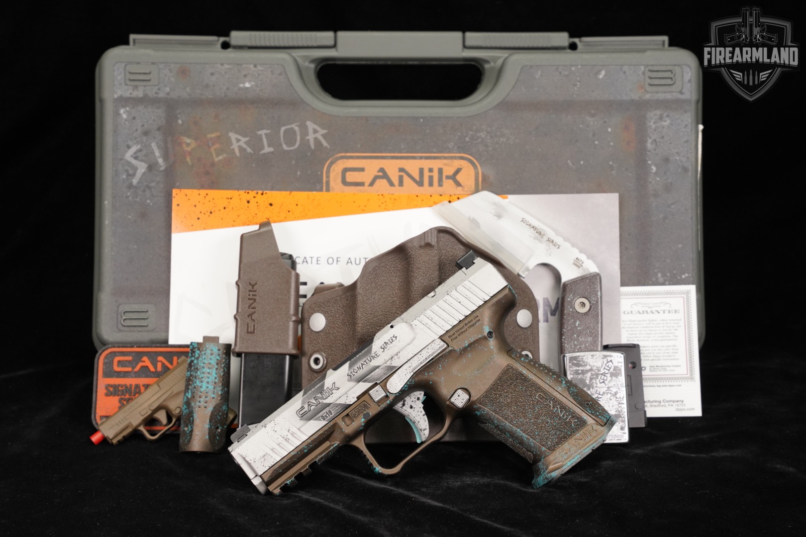Used Canik METE SF Signature Series Apocalypse Auction | FirearmLand Used Canik METE SF Signature Series Apocalypse Auction | FirearmLand