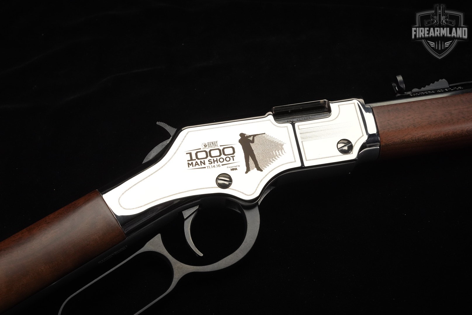 LIMITED 16 Of 1000 Henry Golden Boy Silver NRA 22LR 20" OCTAGON +ORIG CASE-img-21