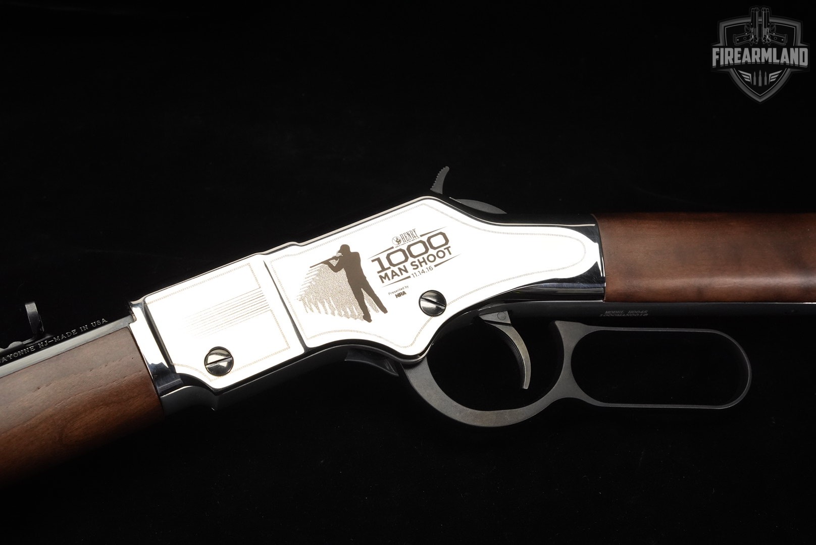 LIMITED 16 Of 1000 Henry Golden Boy Silver NRA 22LR 20" OCTAGON +ORIG CASE-img-23