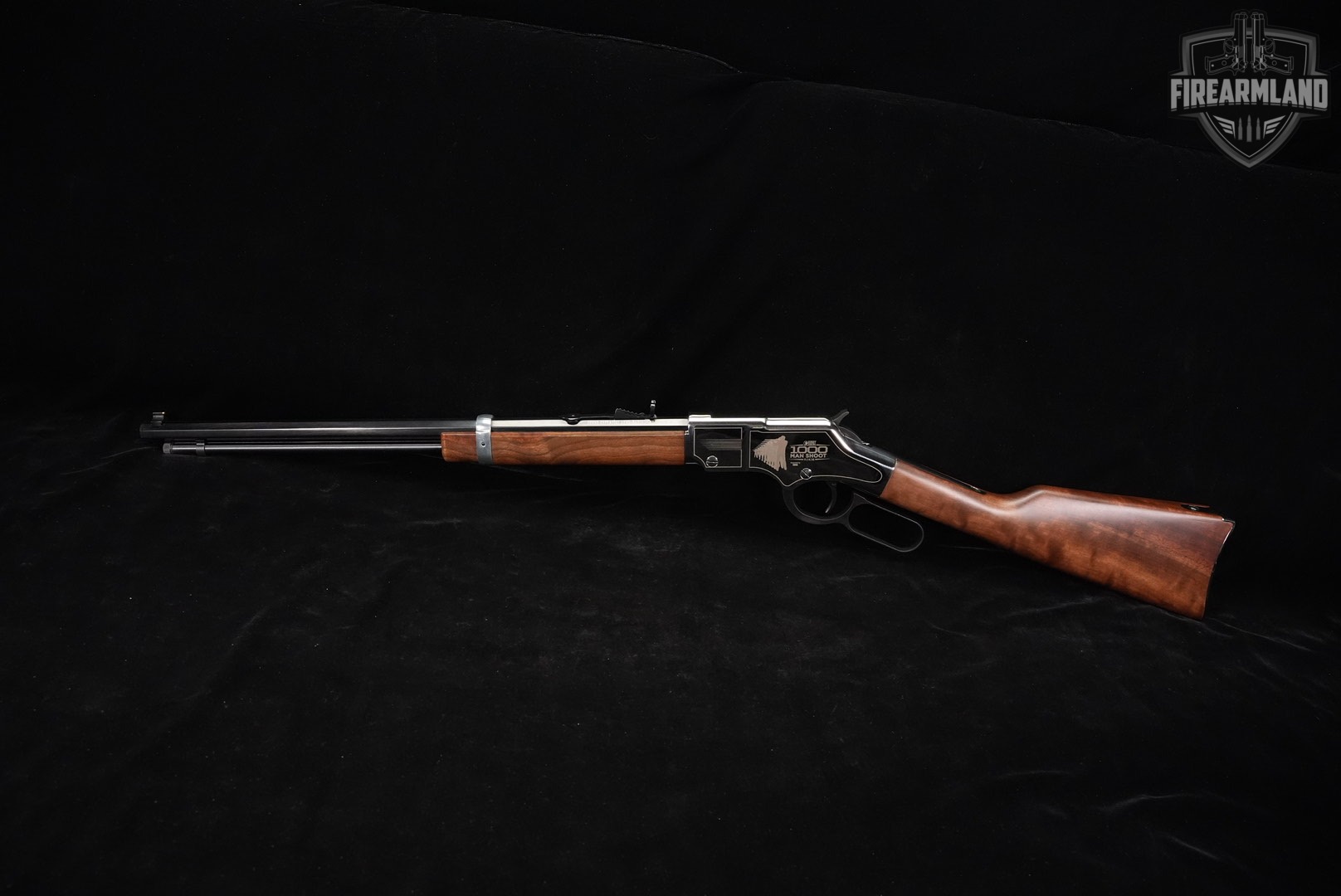 LIMITED 16 Of 1000 Henry Golden Boy Silver NRA 22LR 20" OCTAGON +ORIG CASE-img-7