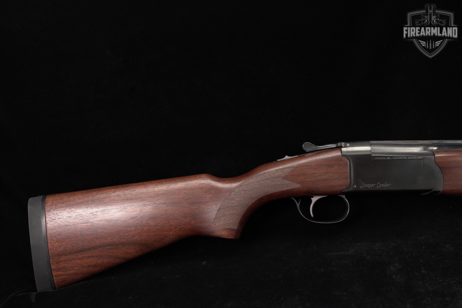 E R Amantino Condor I 410 Bore ER 22" Blued & Hardwood 3" Stoeger O/U-img-4