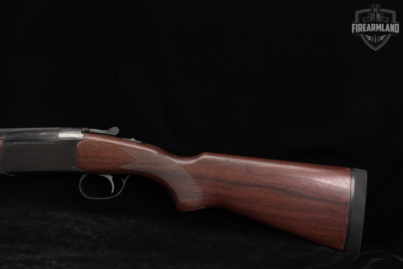 E R Amantino Condor I 410 Bore ER 22" Blued & Hardwood 3" Stoeger O/U-img-8