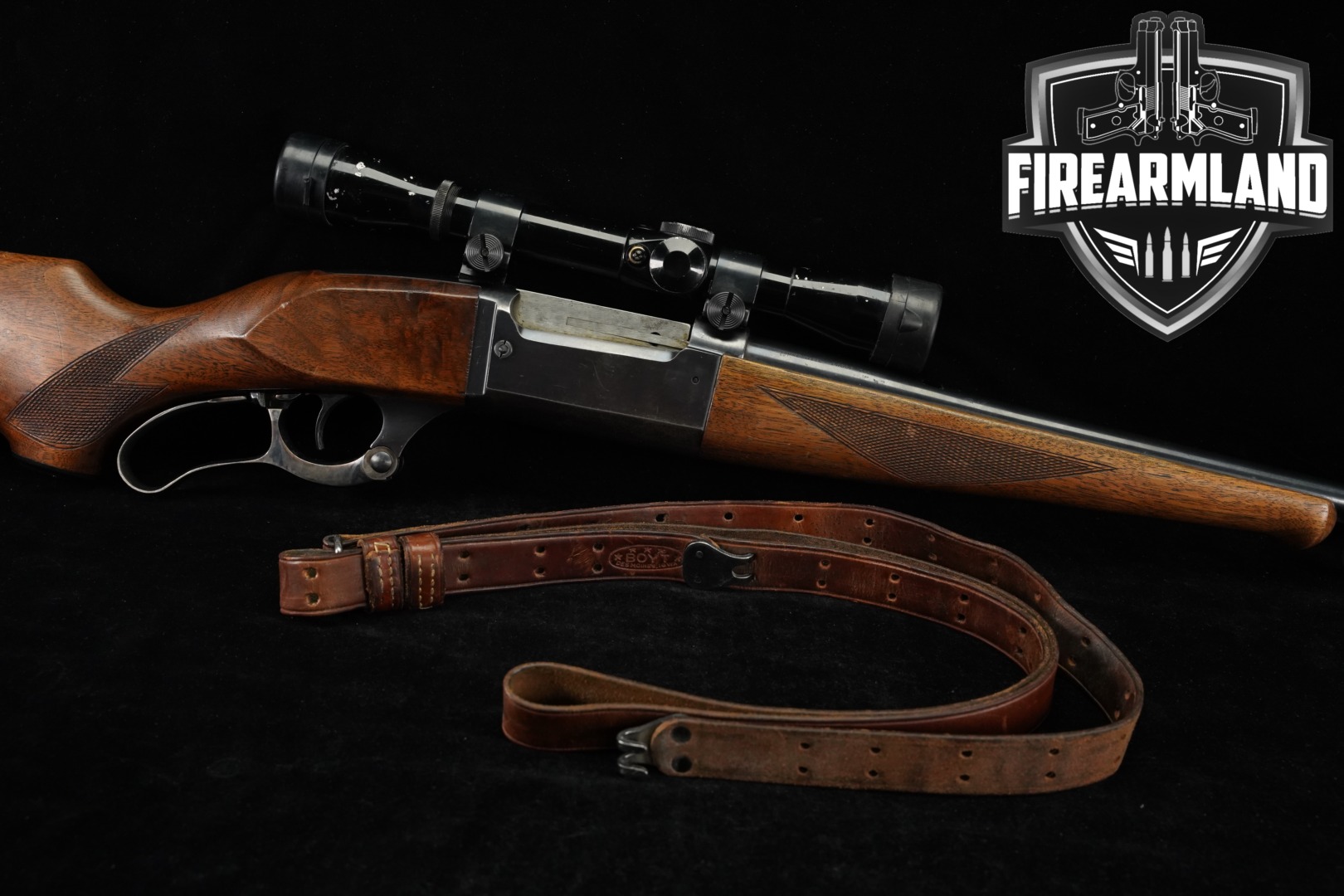 1951-1959 Savage Arms Model 99 .250-3000 Savage Blued & Walnut in Good Condition Thumbnail