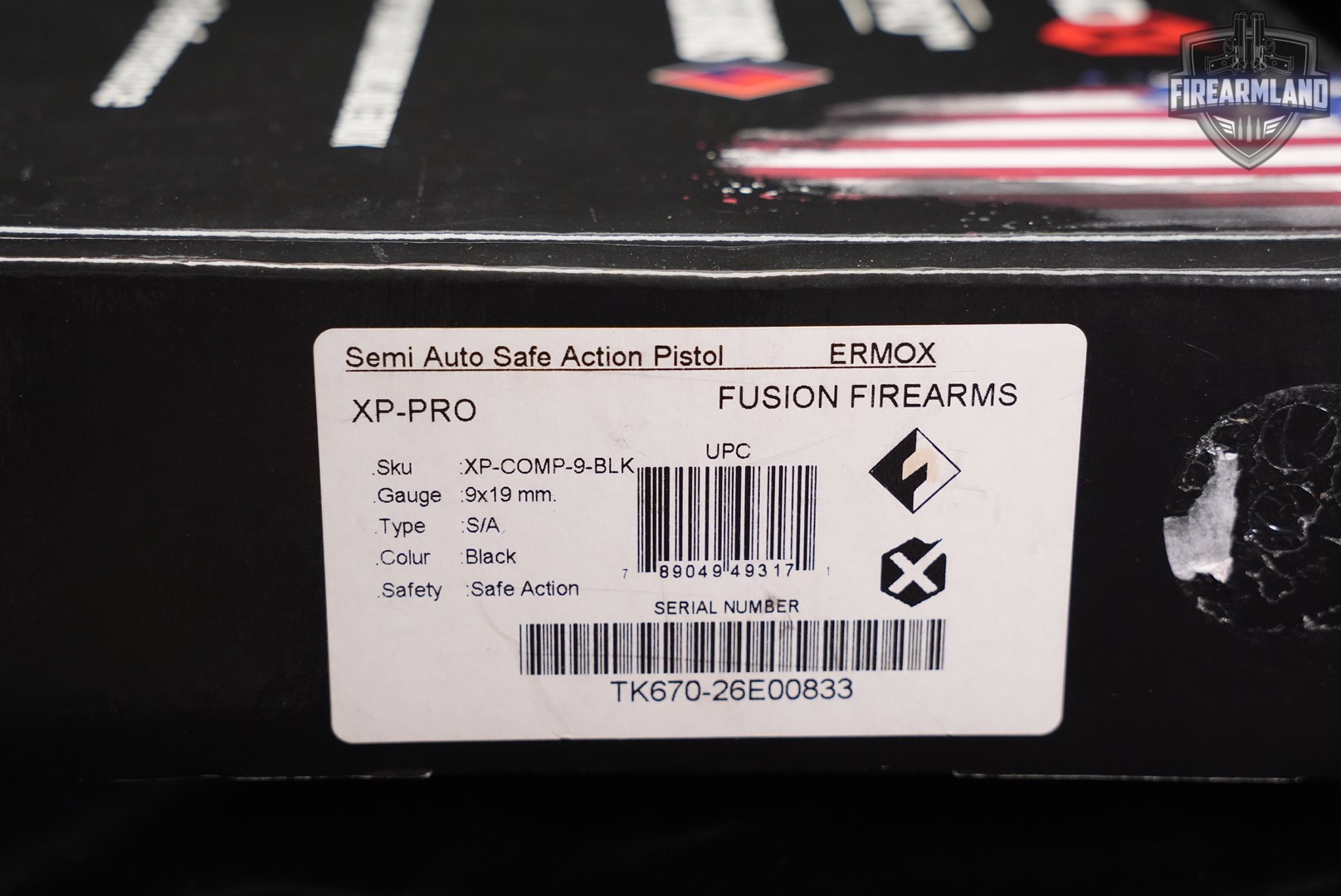 Fusion Firearms XP-PRO COMP 9mm OR 1911 4" 2011 ERMOX +2 MAGS & ORIG CASE-img-21