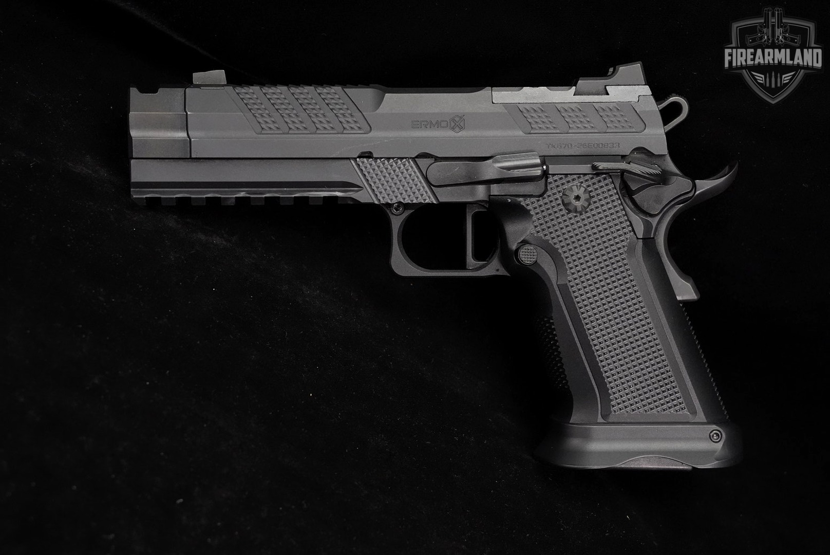 Fusion Firearms XP-PRO COMP 9mm OR 1911 4" 2011 ERMOX +2 MAGS & ORIG CASE-img-3