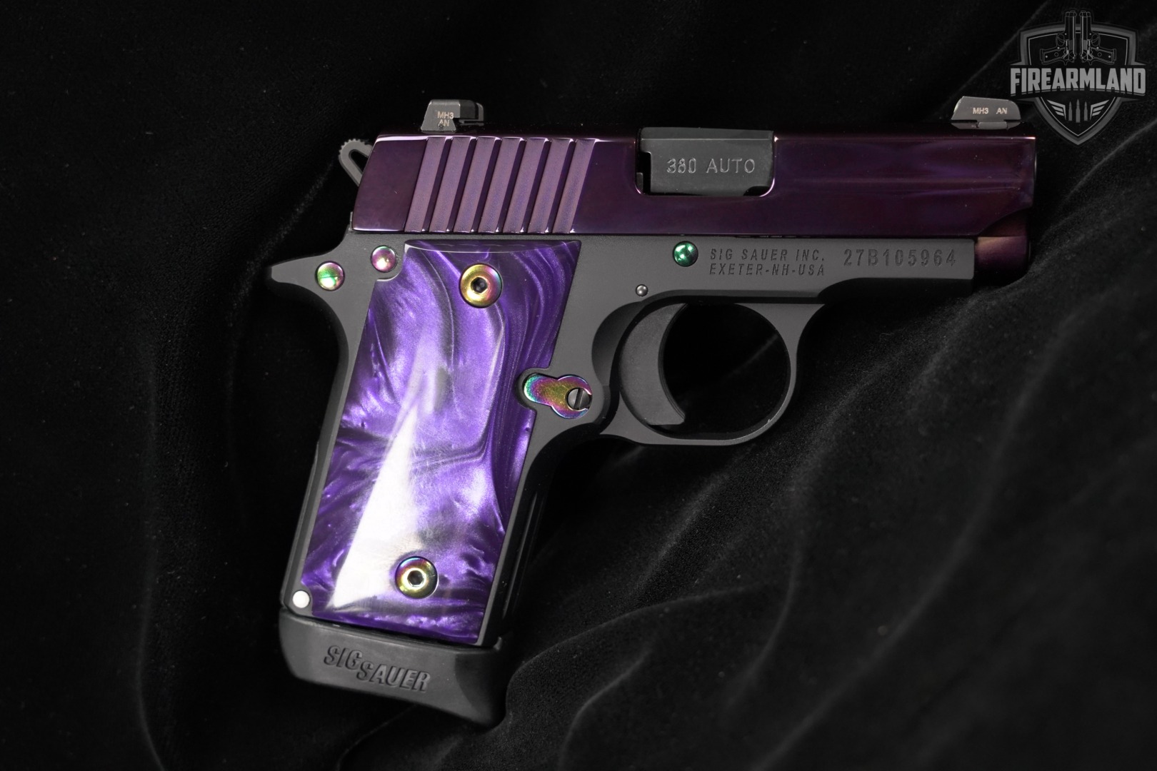 Used Sig Sauer P238 PSP (Purple Pearlite) Auction | FirearmLand