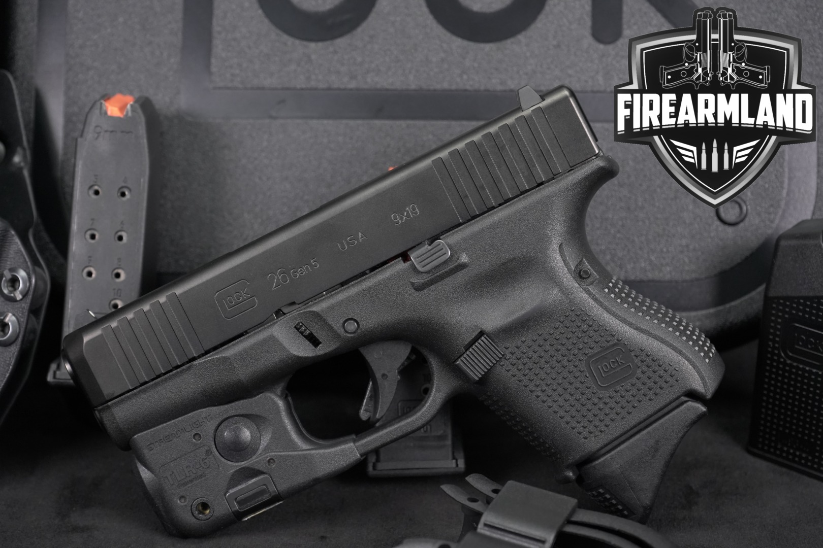 Glock G26 Gen5 9mm Luger Black in Excellent Condition Thumbnail