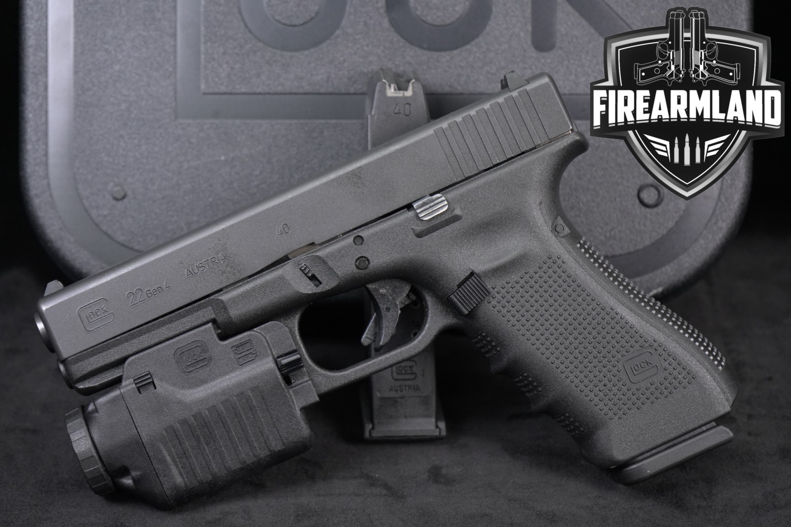 Glock G22 Gen4 .40 S&W Black in Excellent Condition Thumbnail